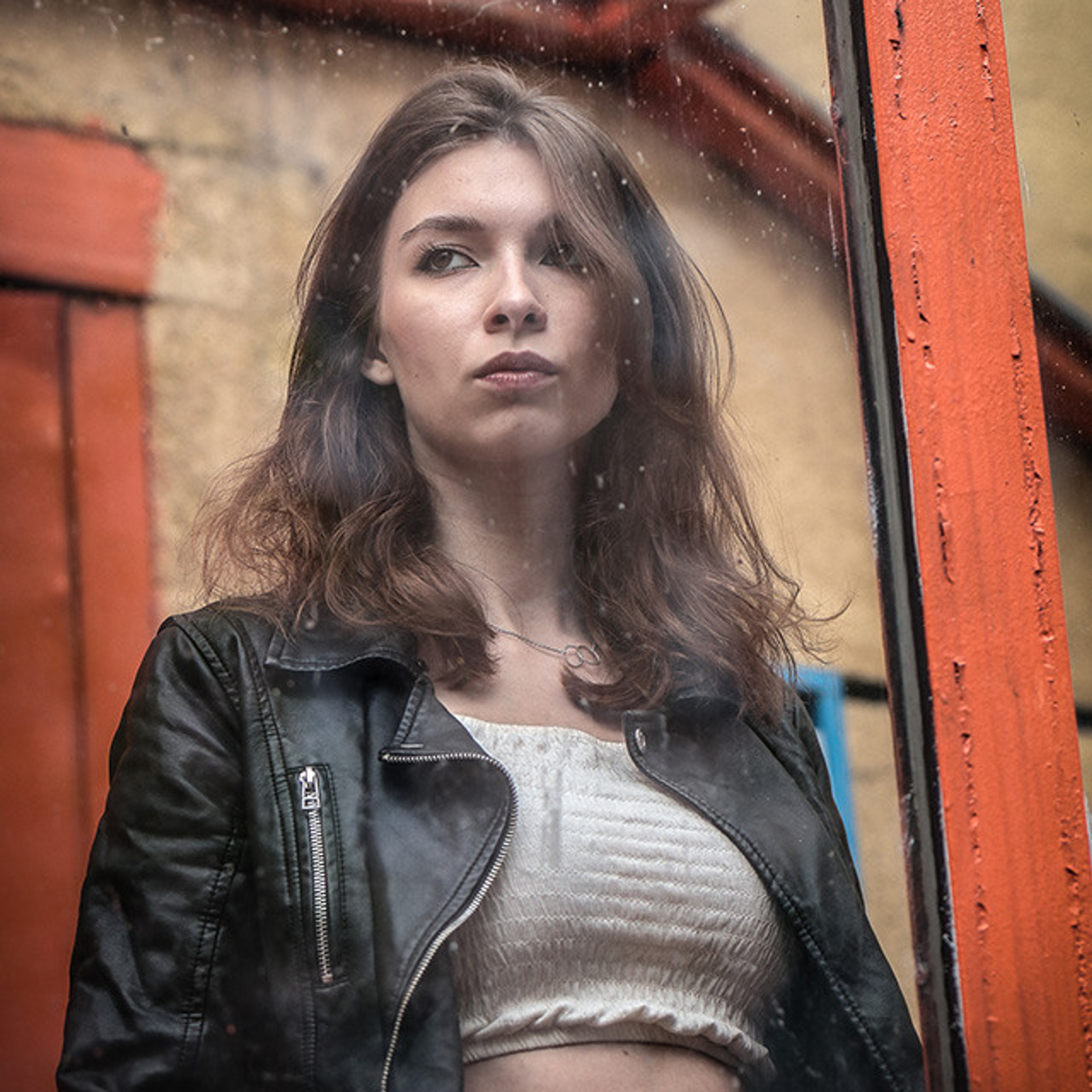 Уличная портретная фотосъемка для блога