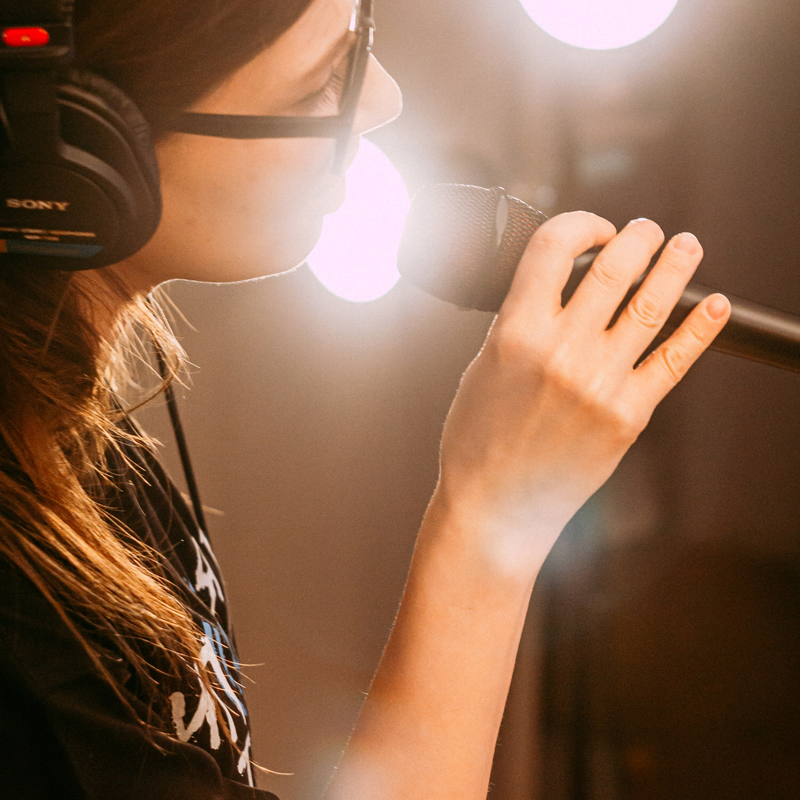 Music band. Запись песни