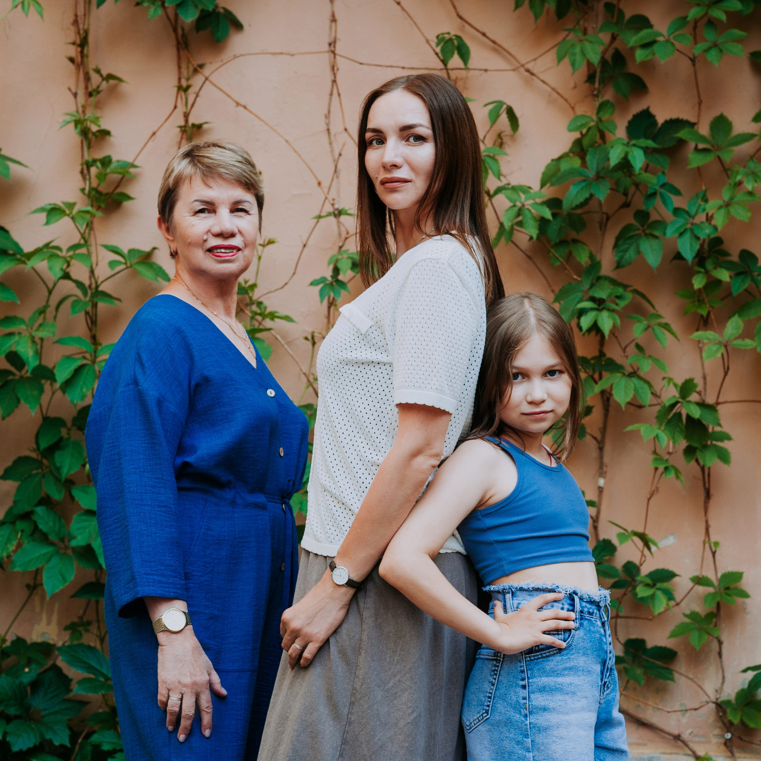 Две мамы и две дочери