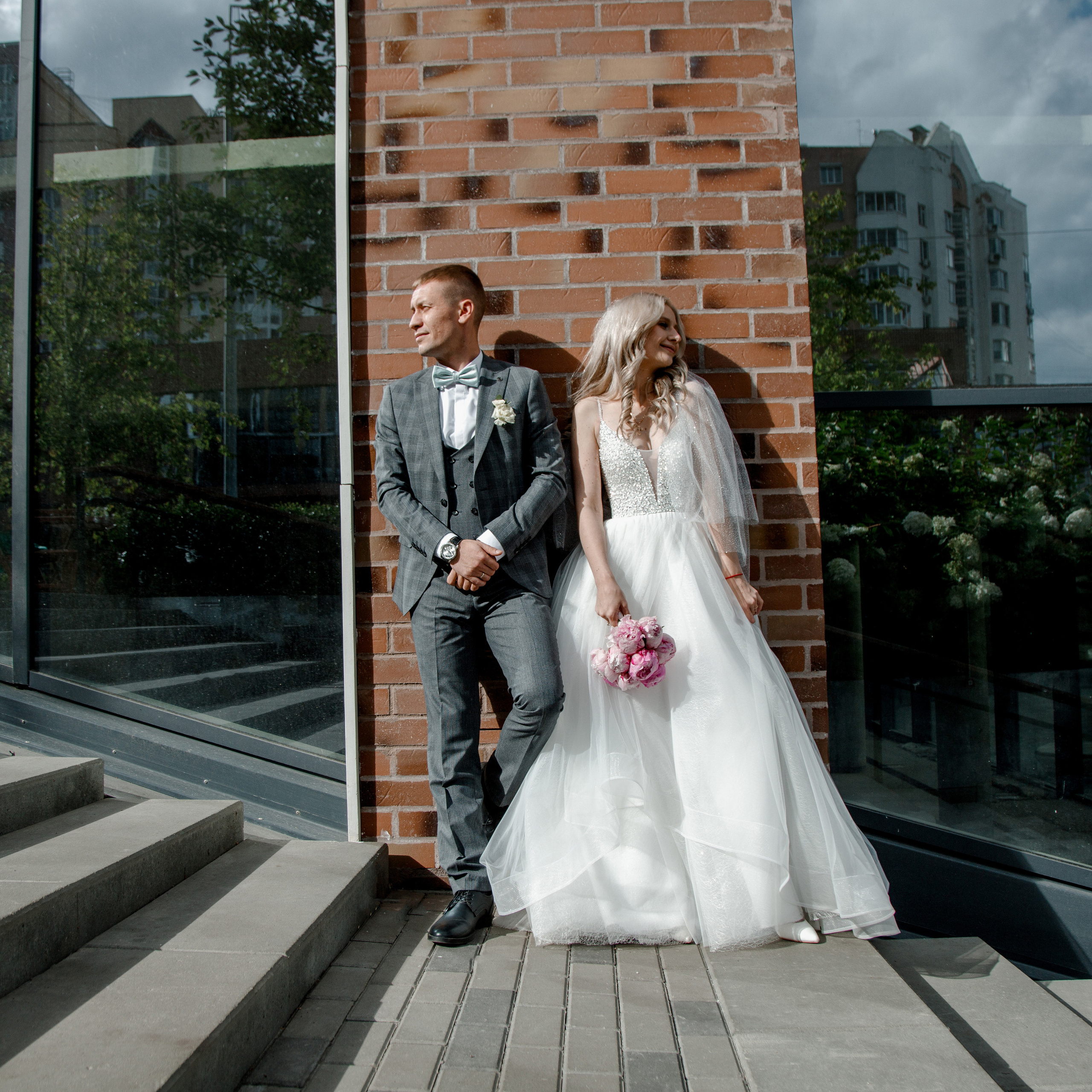 Прогулка после Загса Костя и Катюша