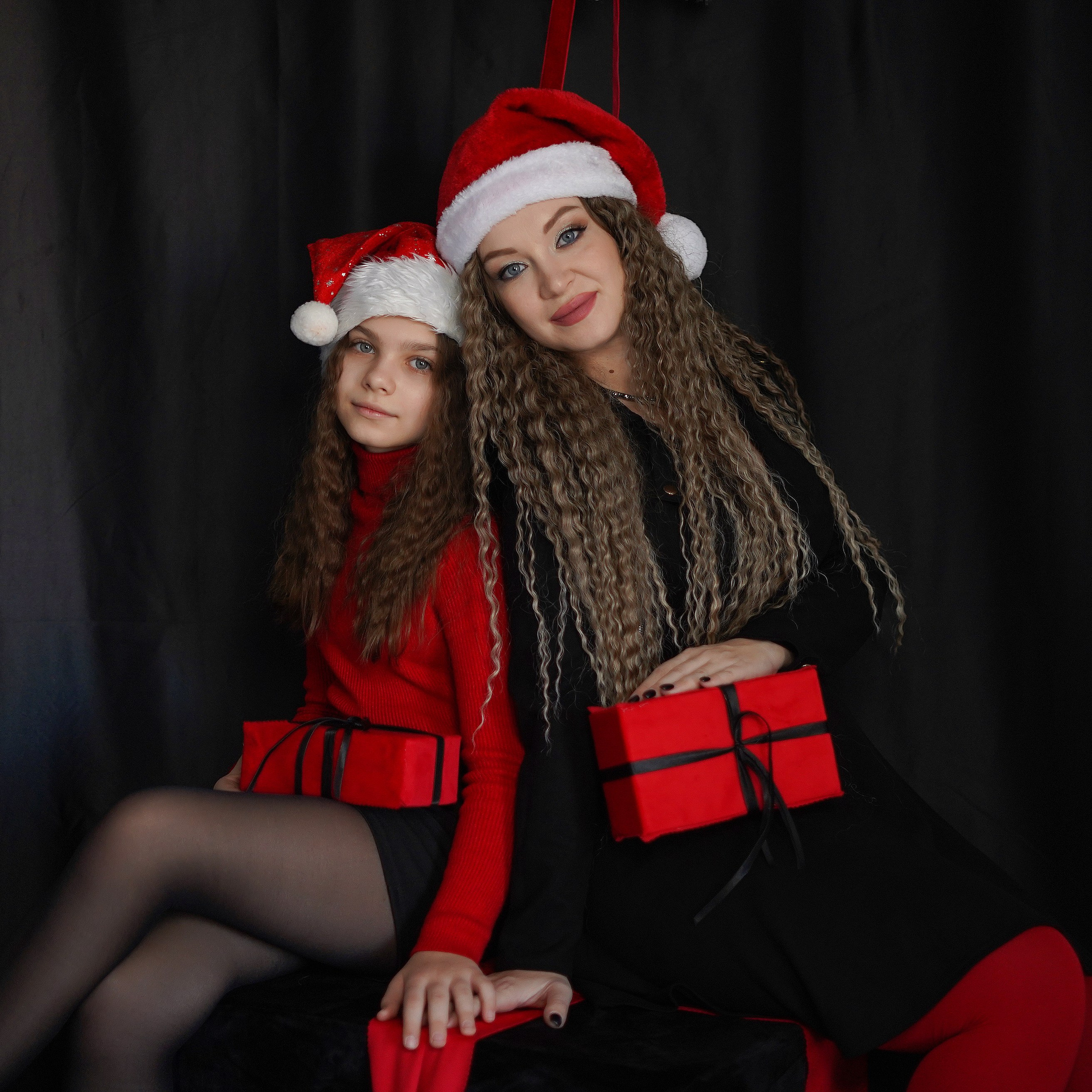 Новогодний женский фотопроект