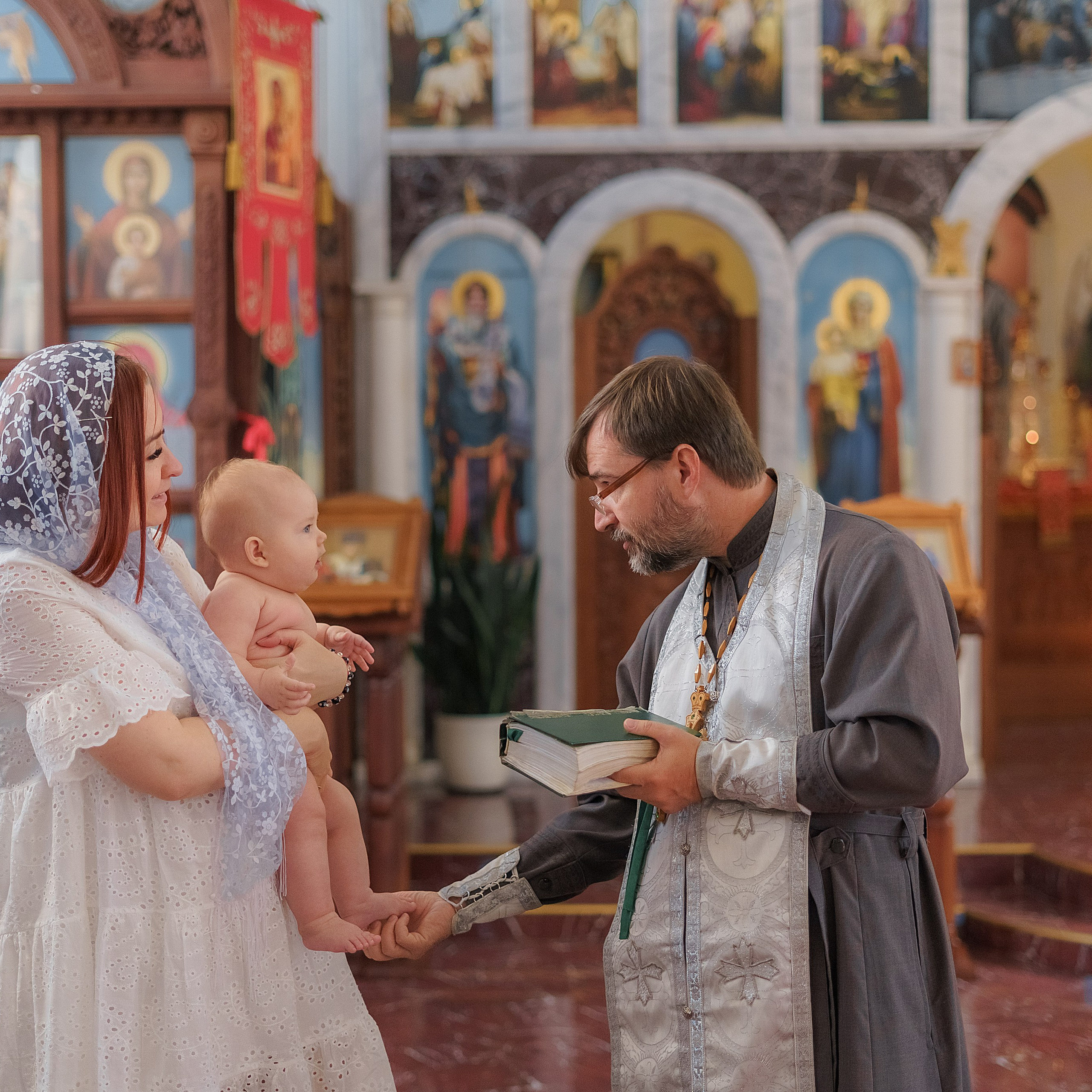 Крещение Варвары, Храм Петра и Павла