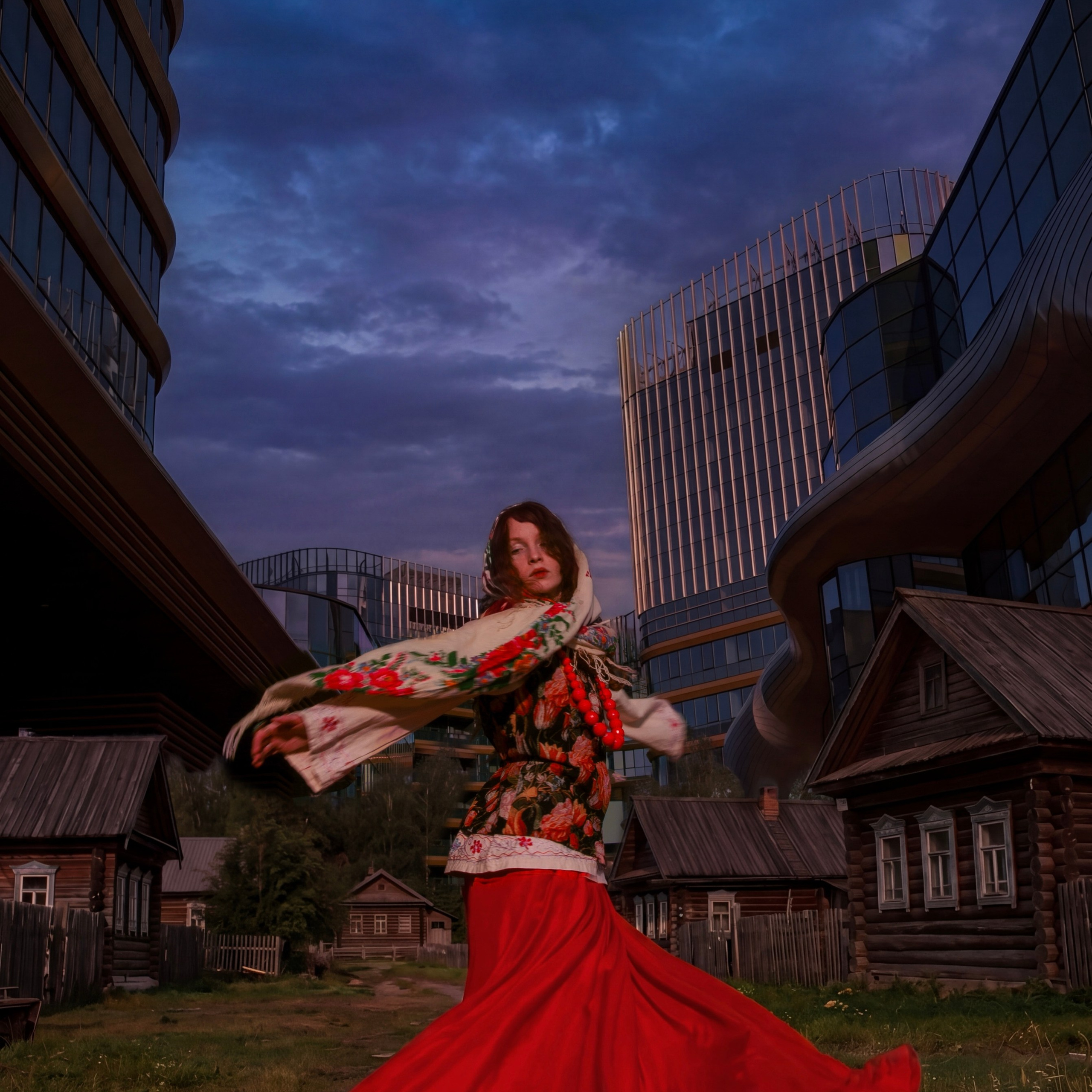 Деревня посреди мегаполиса