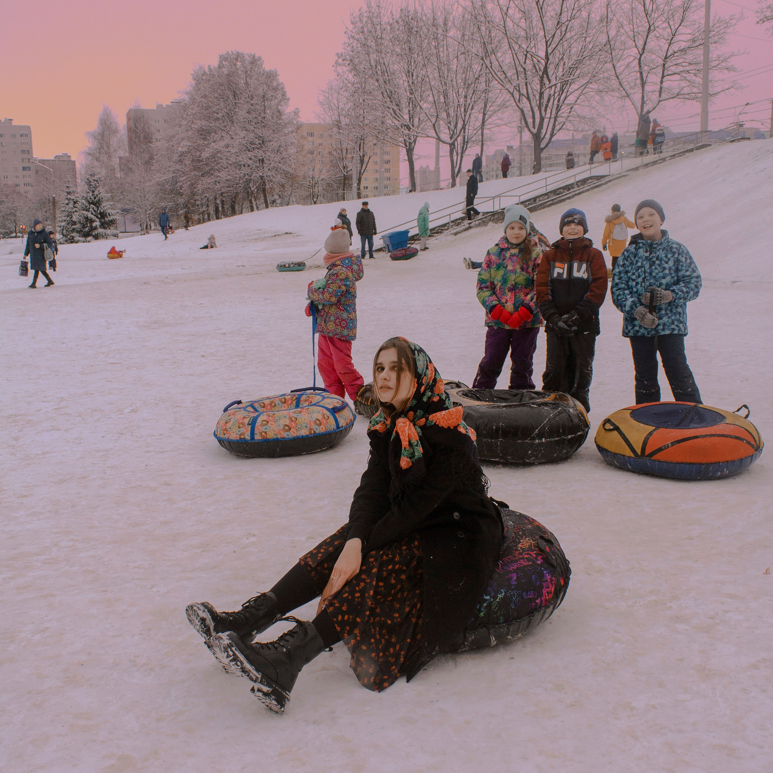 Районная зимняя сказка