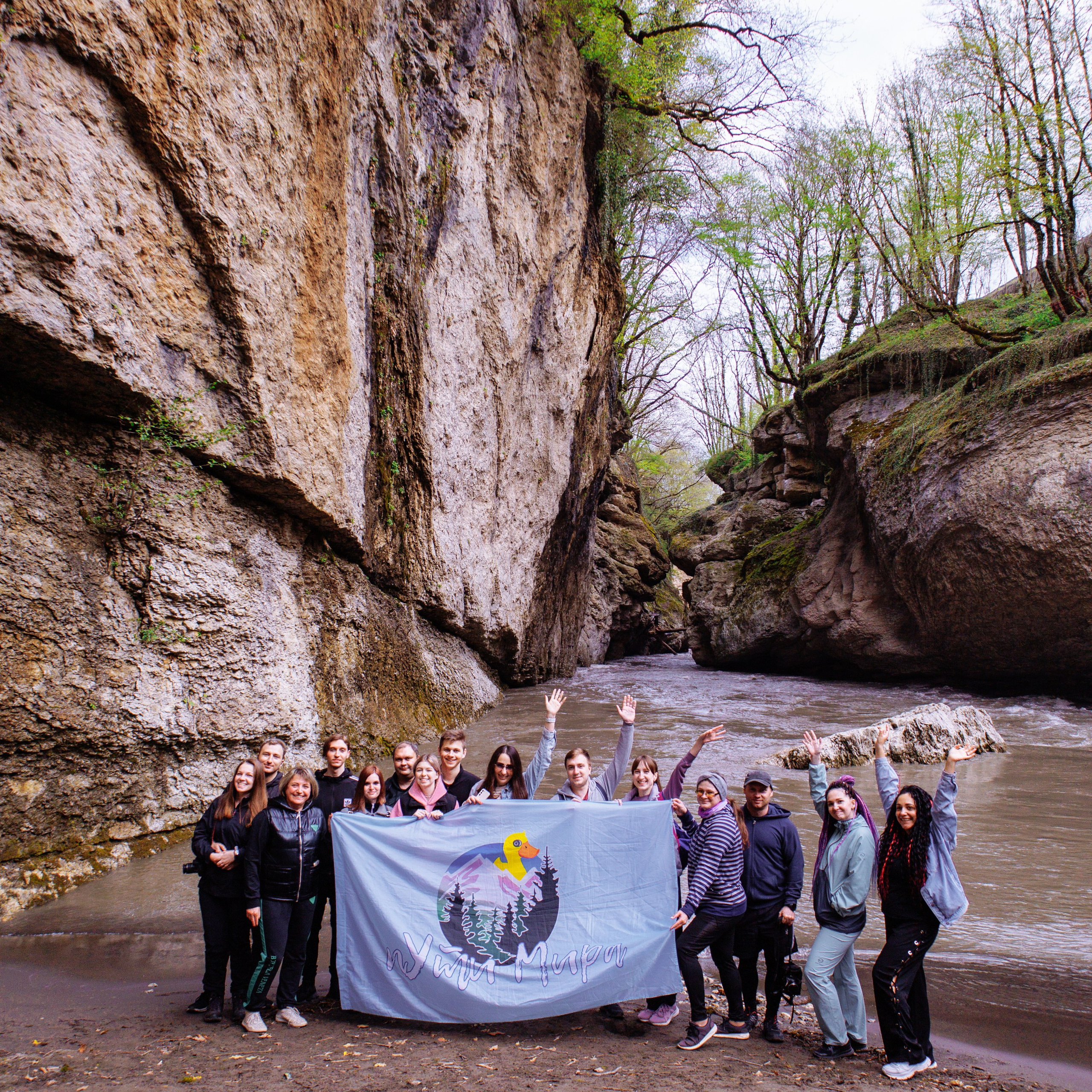 Адыгея. Водопады Руфабго 13.04.24. Фотограф katya_vkadre Таганрог