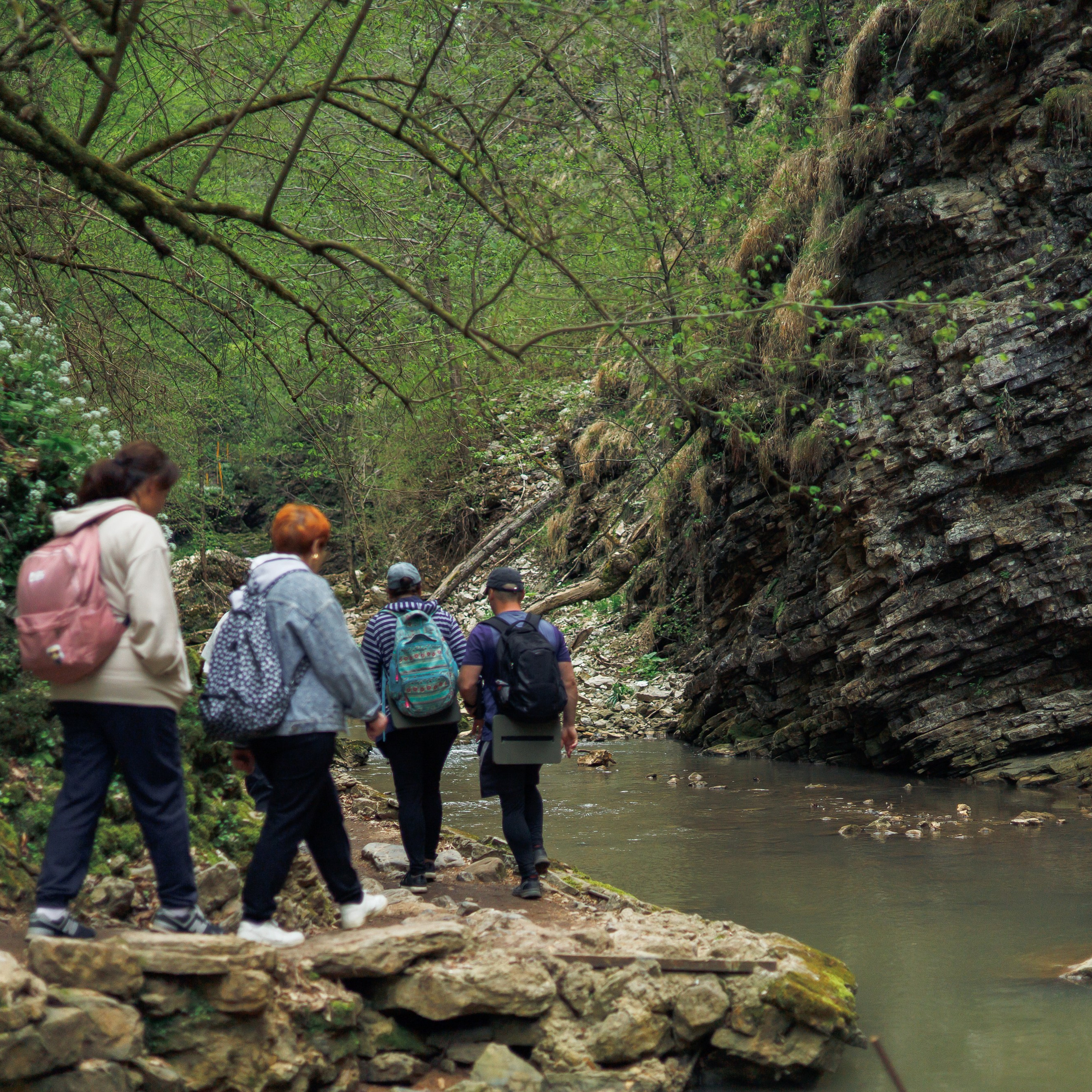 Адыгея. Водопады Руфабго 13.04.24. Фотограф katya_vkadre Таганрог