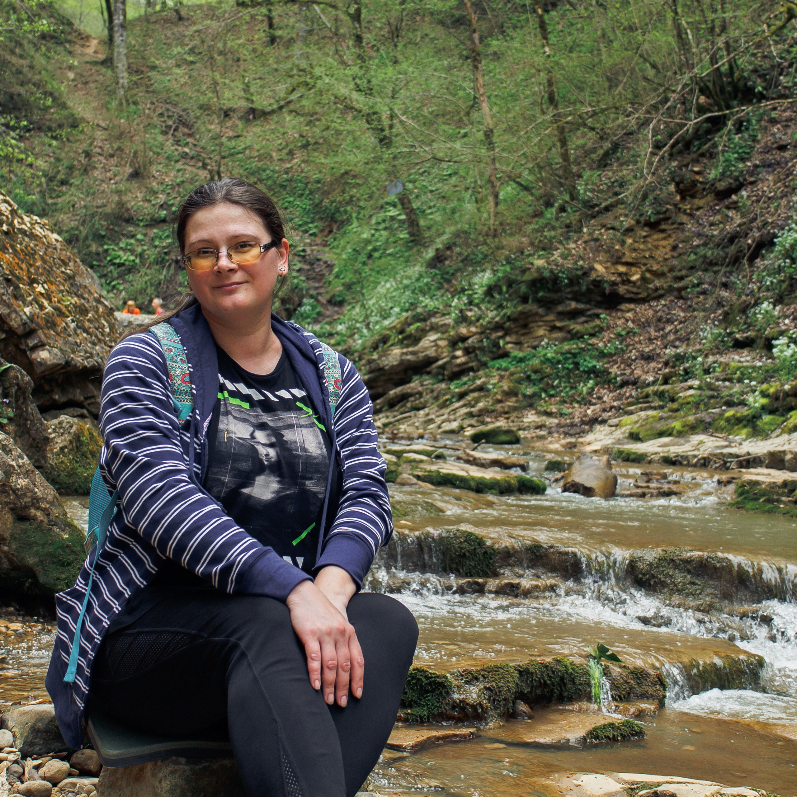 Адыгея. Водопады Руфабго 13.04.24. Фотограф katya_vkadre Таганрог