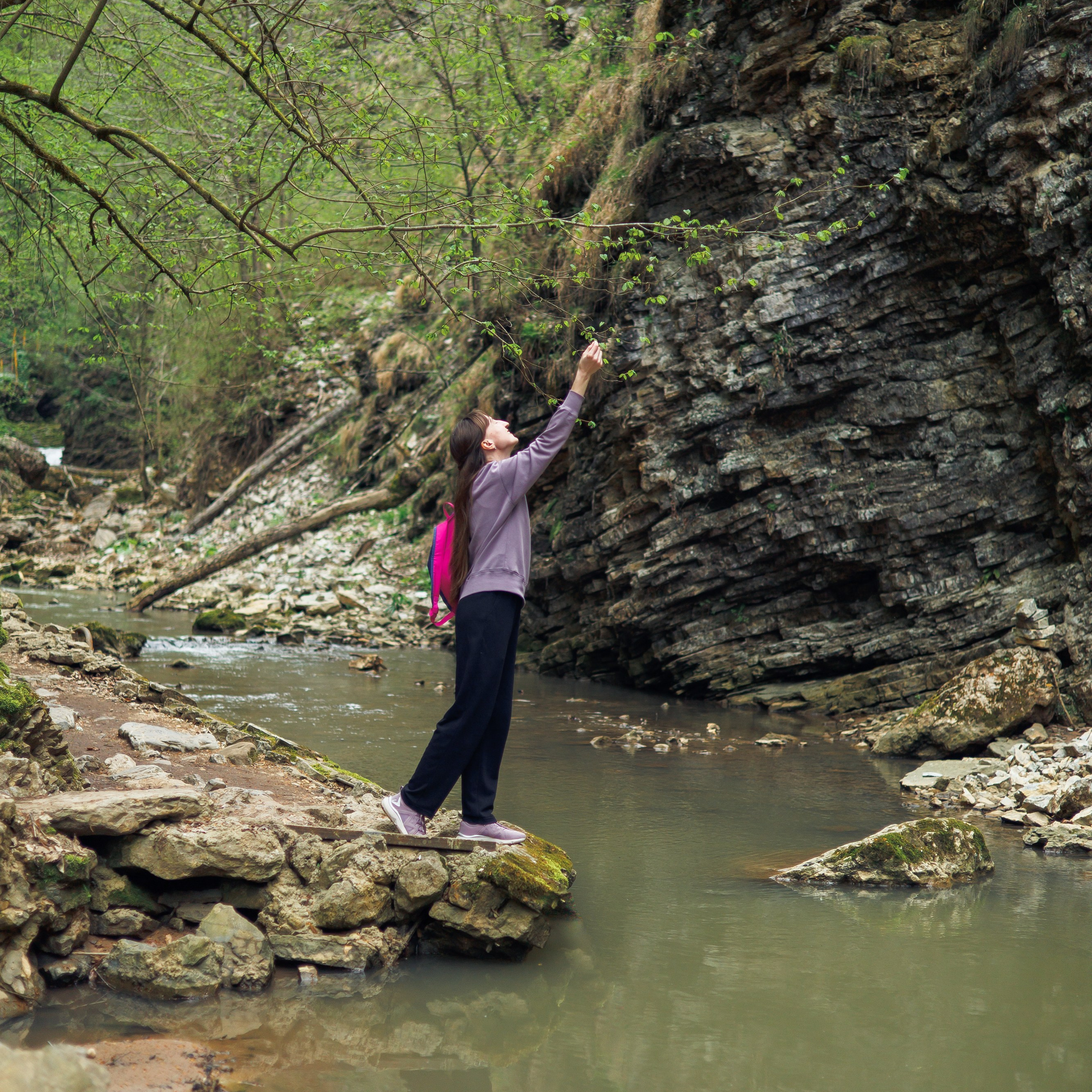Адыгея. Водопады Руфабго 13.04.24. Фотограф katya_vkadre Таганрог