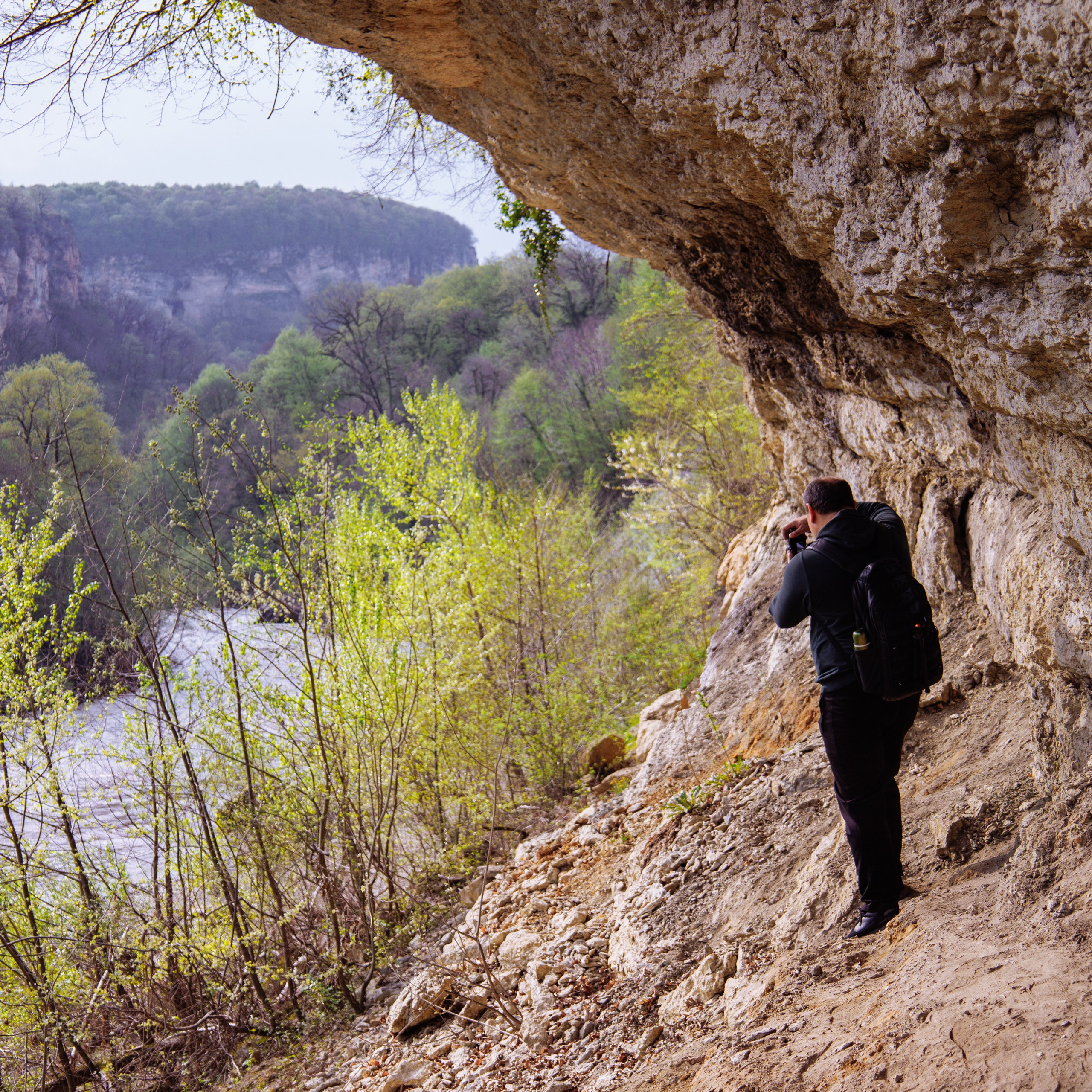 Адыгея. Водопады Руфабго 13.04.24. Фотограф katya_vkadre Таганрог