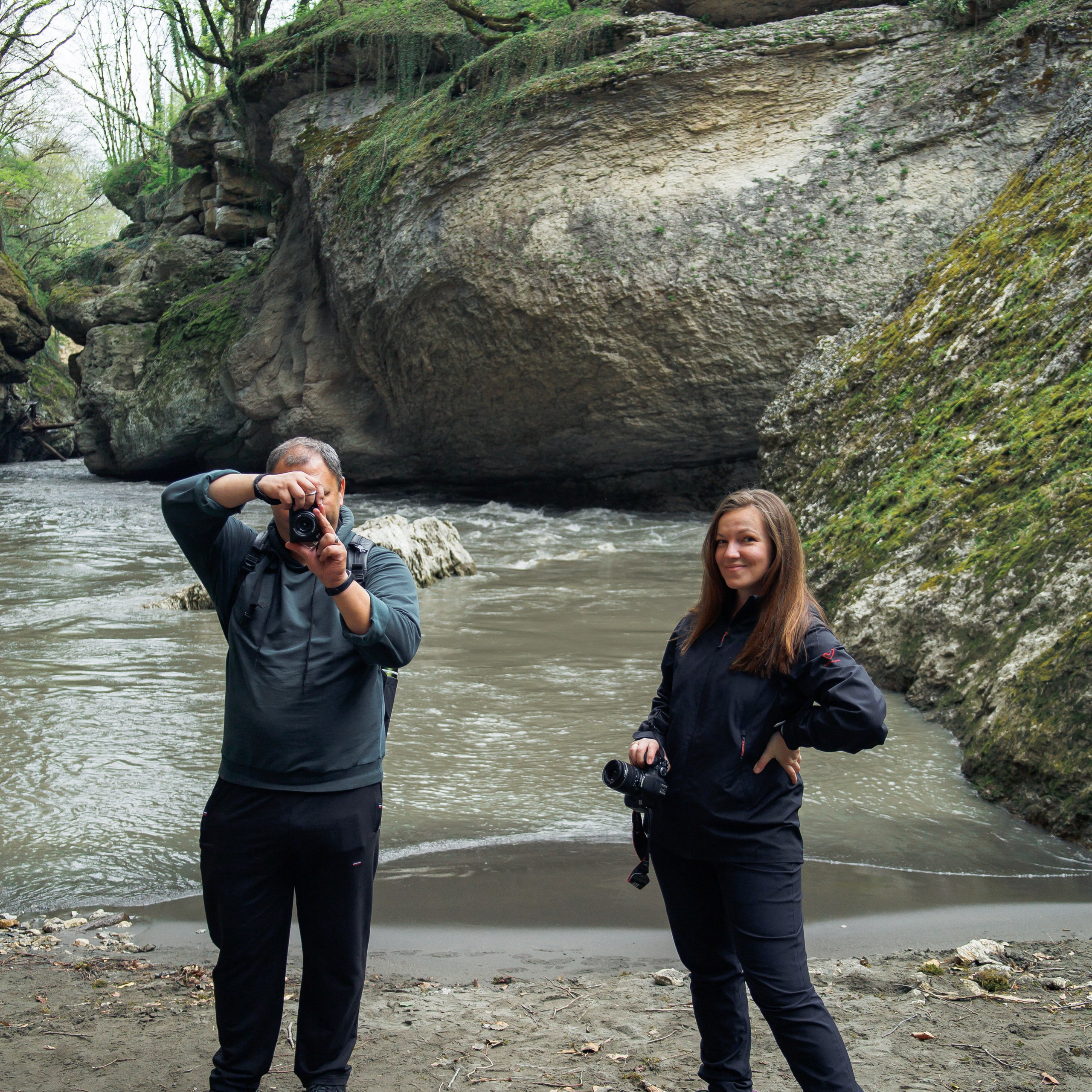 Адыгея. Водопады Руфабго 13.04.24. Фотограф katya_vkadre Таганрог