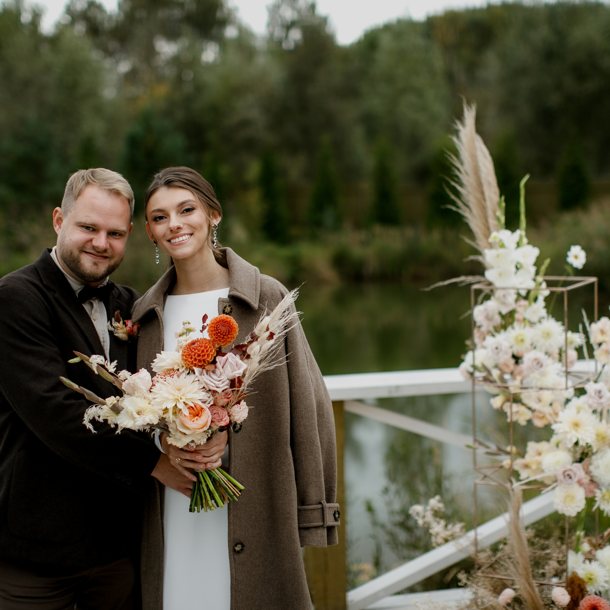 Александра и Михаил. Камерная семейная свадьба.