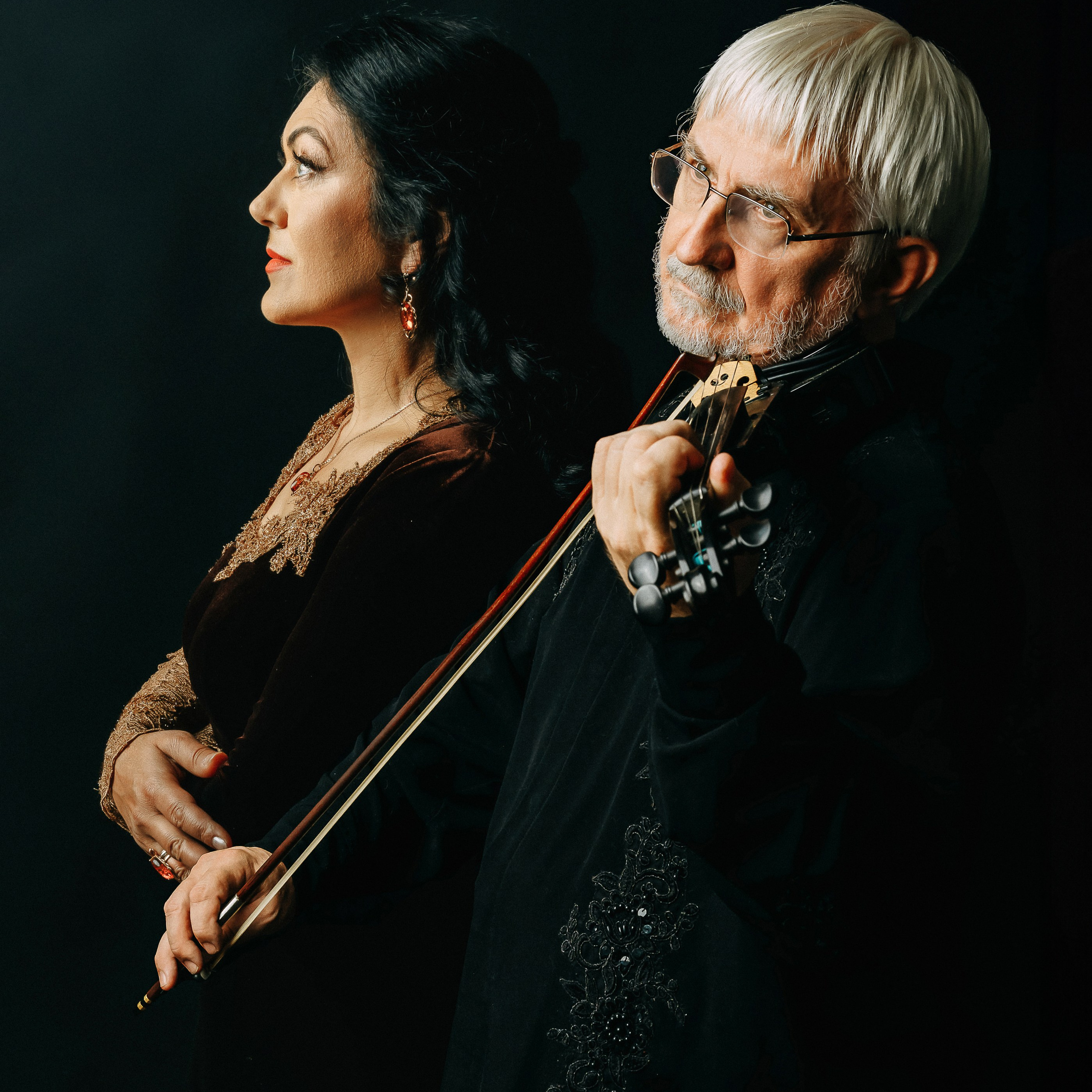 Анна Турченко и Павел Томилов. Съемка для афиши