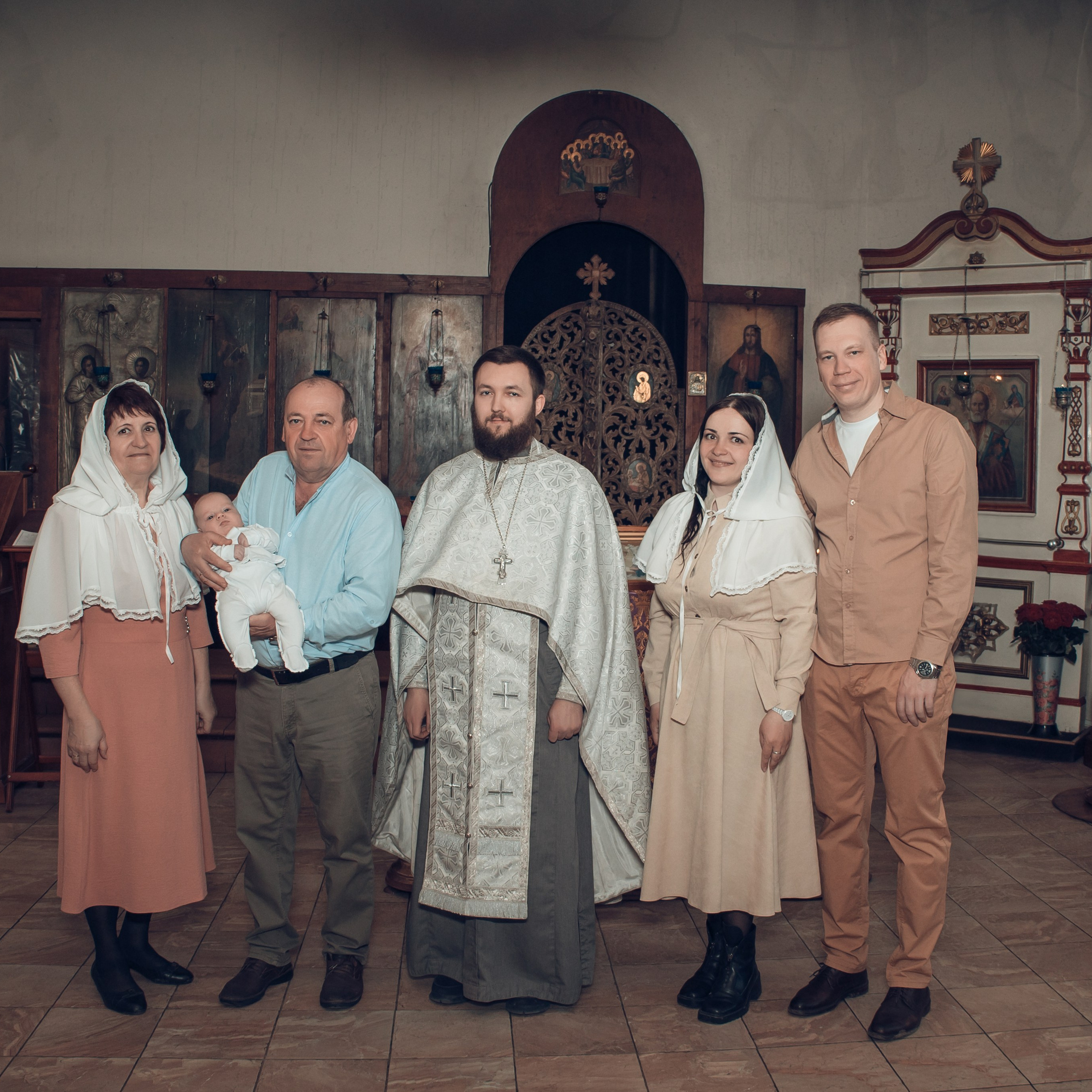 Таинство Крещения Тимофея. Николо-Ямской Храм.