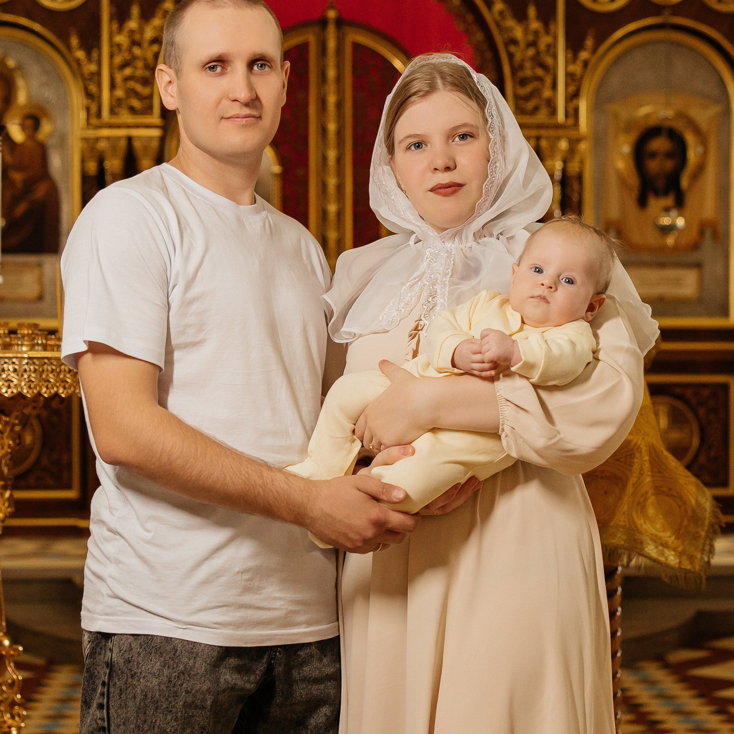 Таинство Крещения Мирославы. Церковь Иоанна Кронштадтского