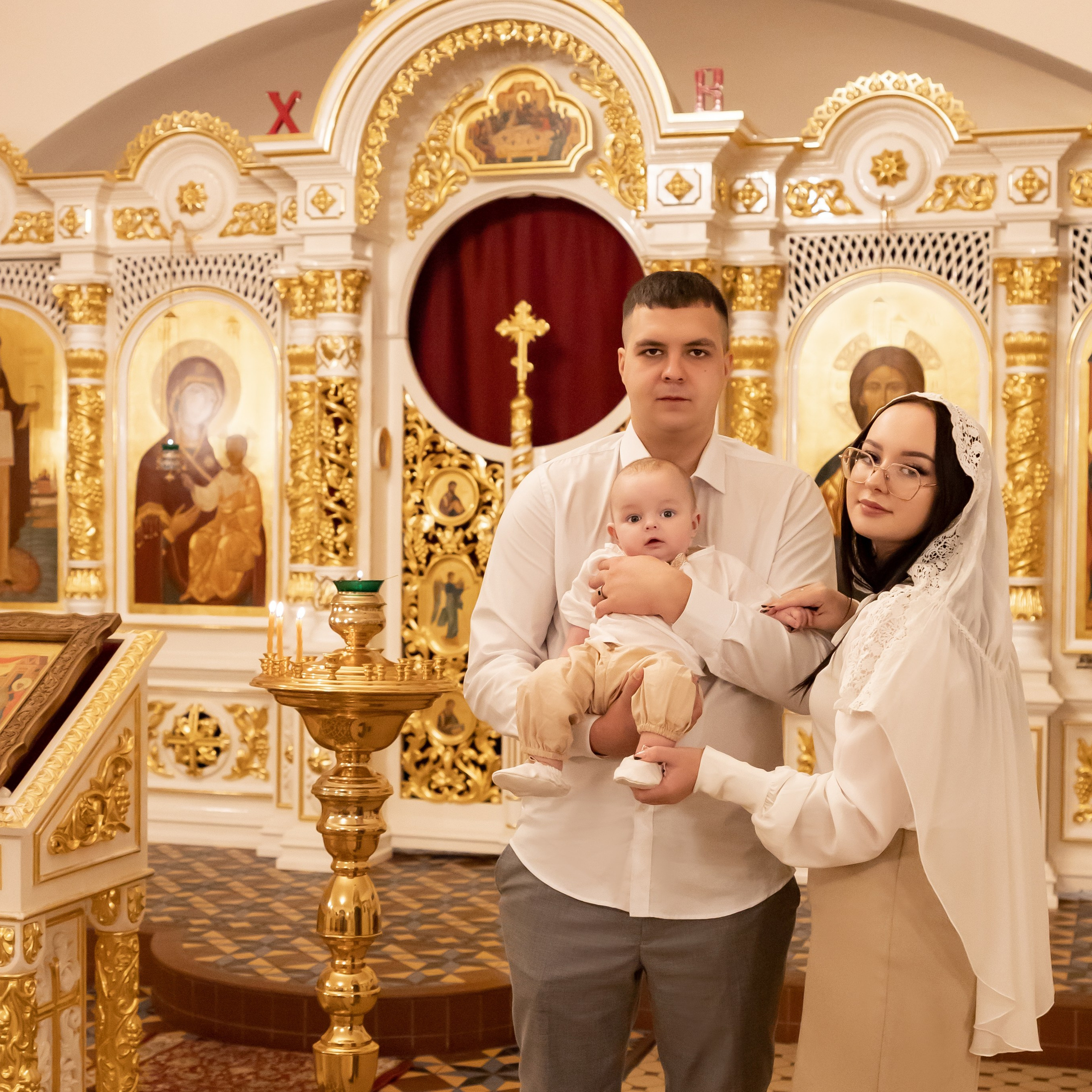 Крещение в Храме Покрова Пресвятой Богородицы