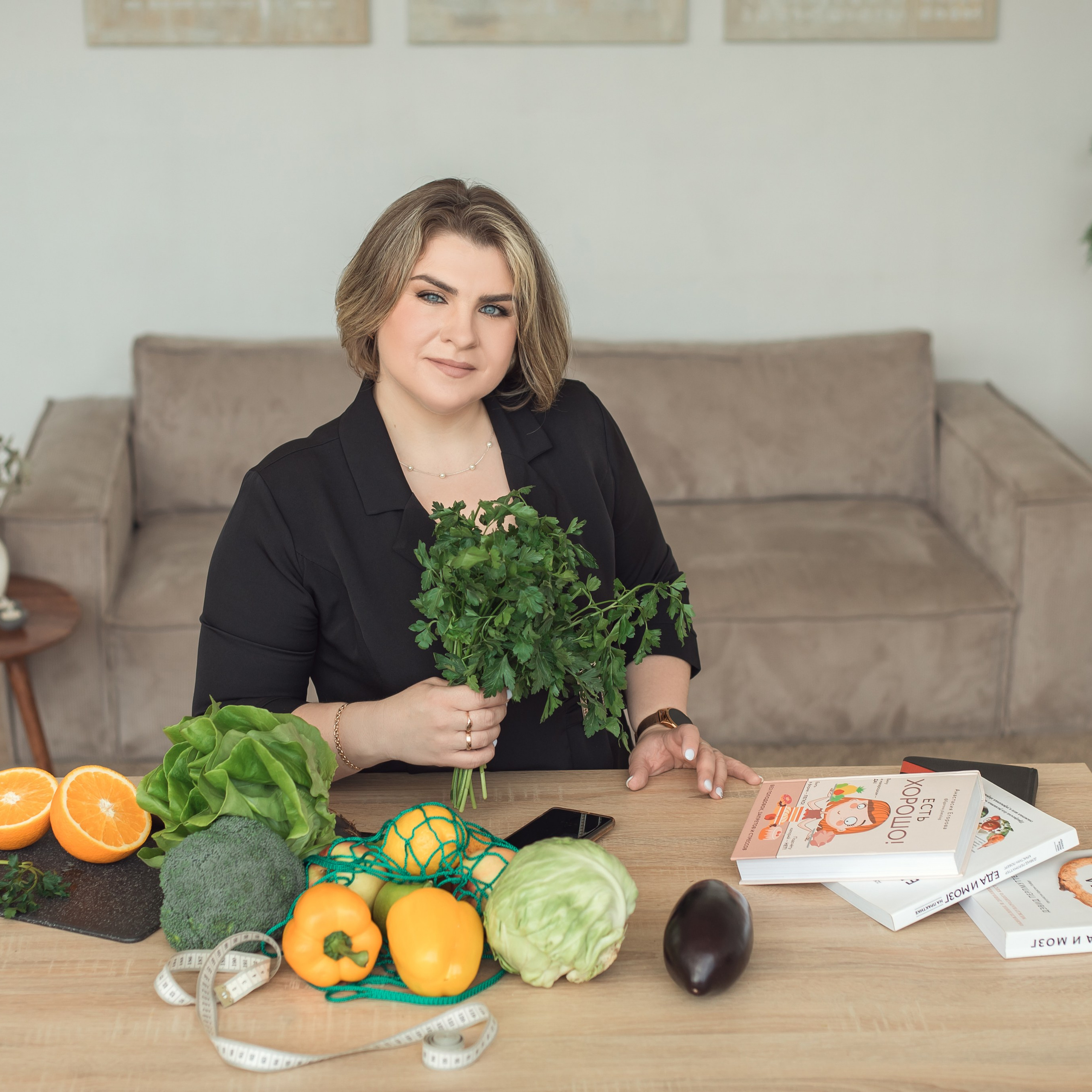 Контент для эксперта по питанию и модификации образа жизни Ольги Иванишиной