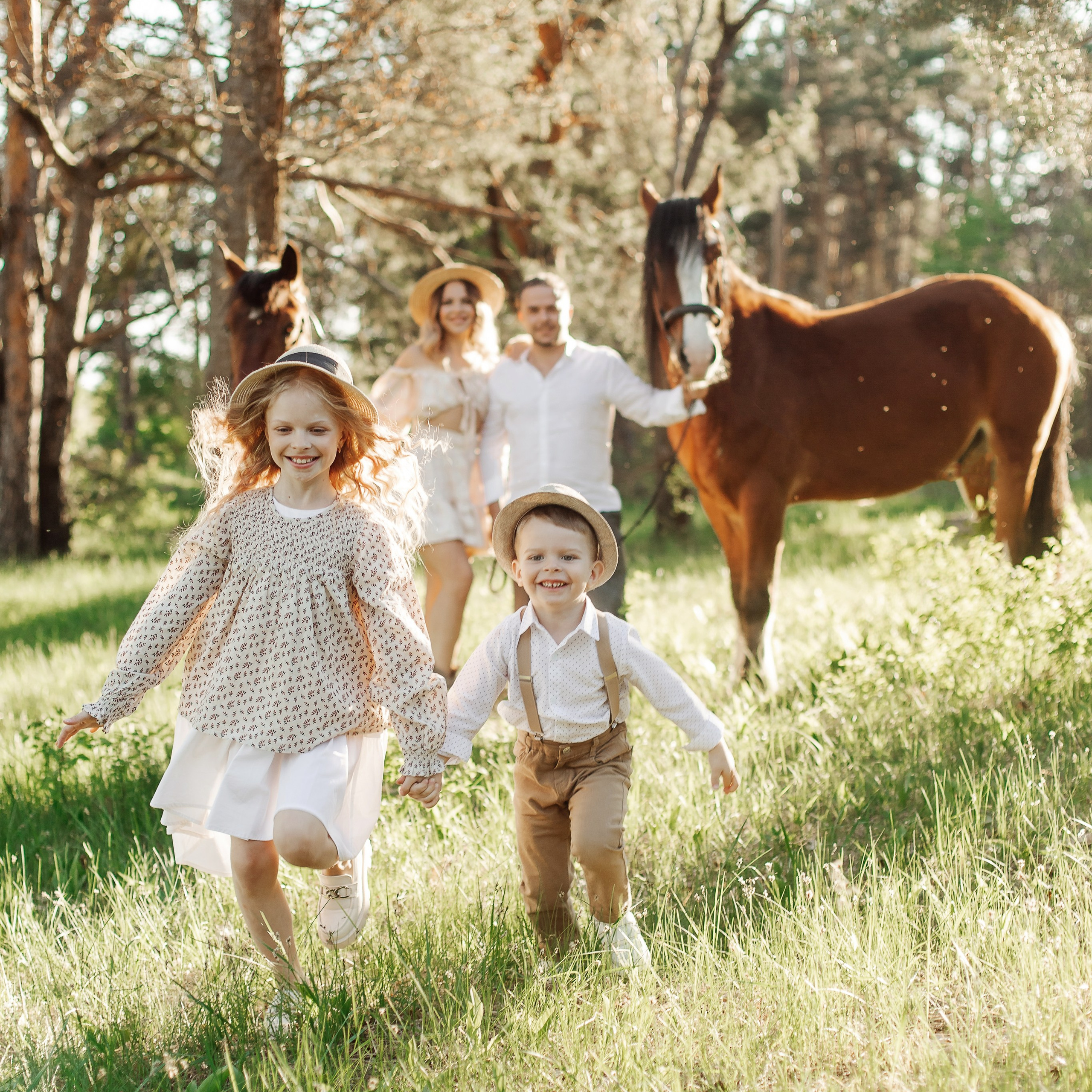 Ольга, Иван, Алёна и Ярослав