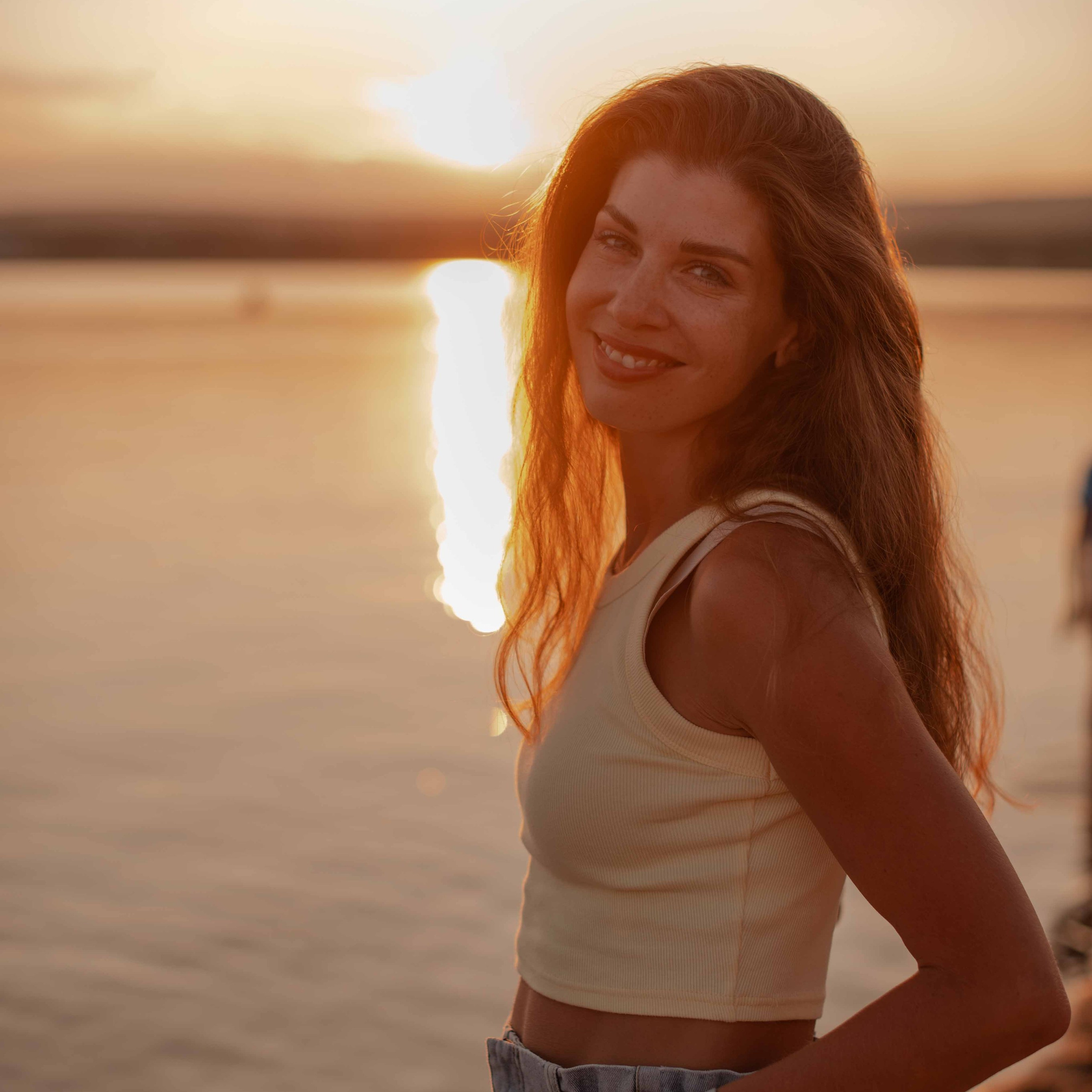 Катя и детишки на Арахлее