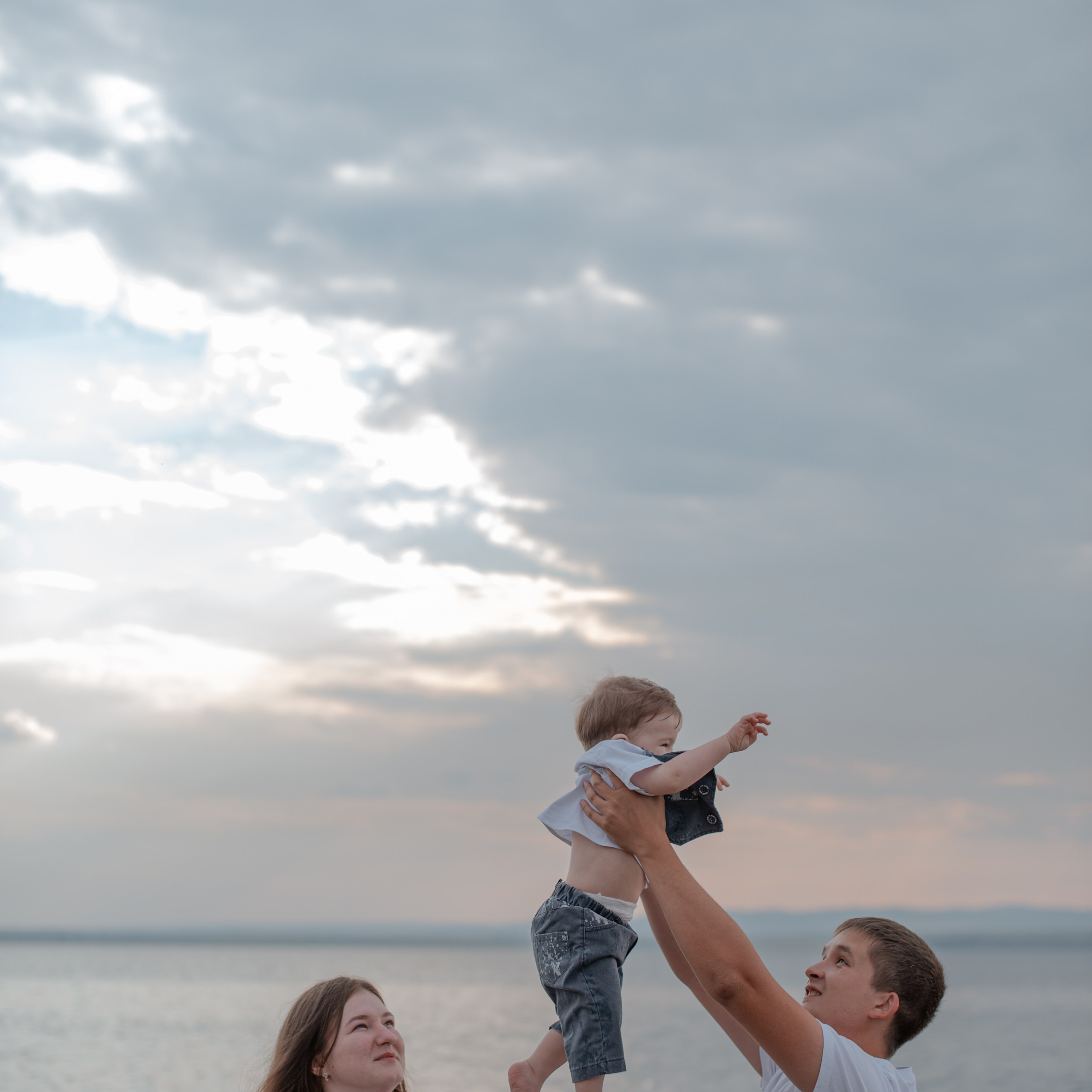 Саша, Алена, Рома