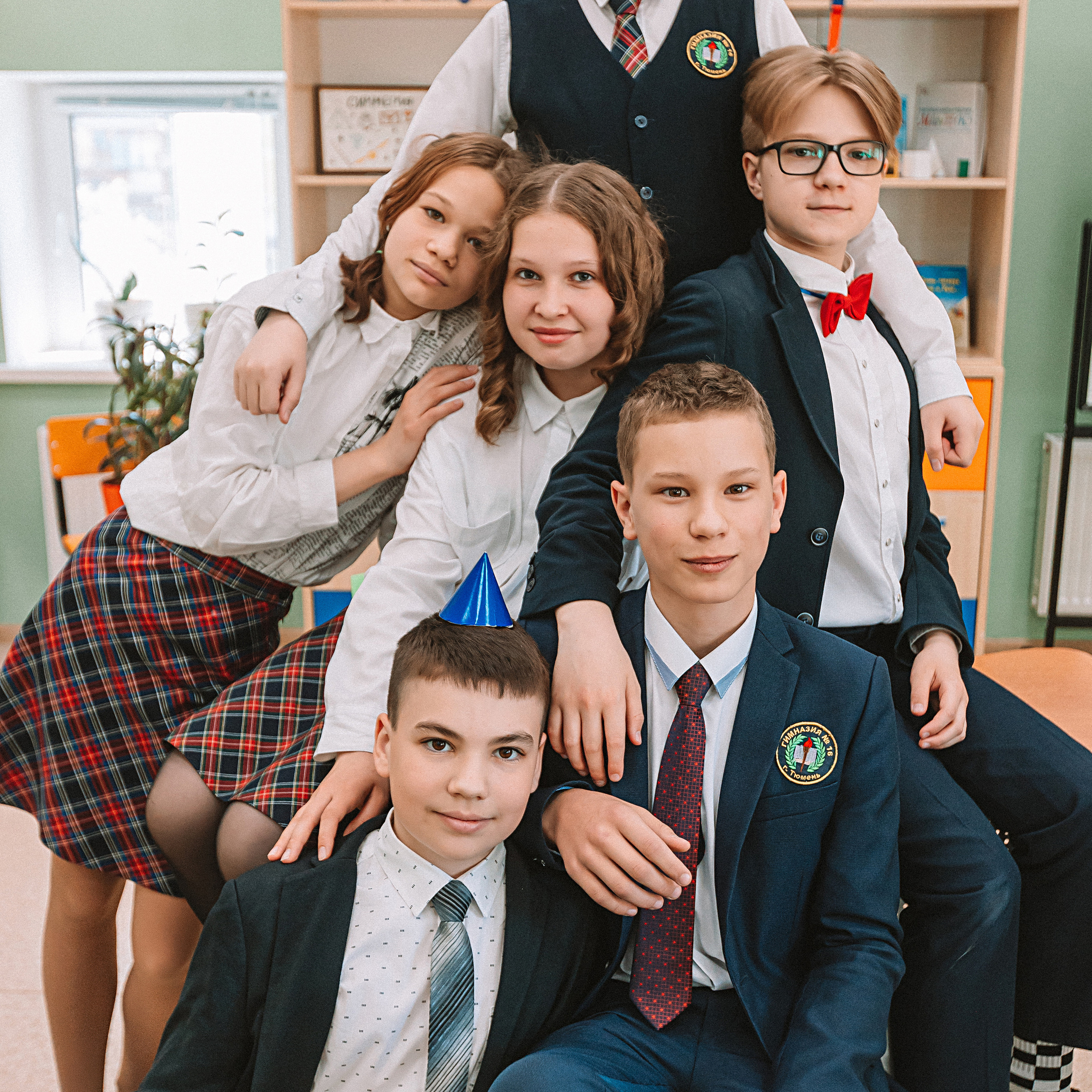 7 класс в кабинете