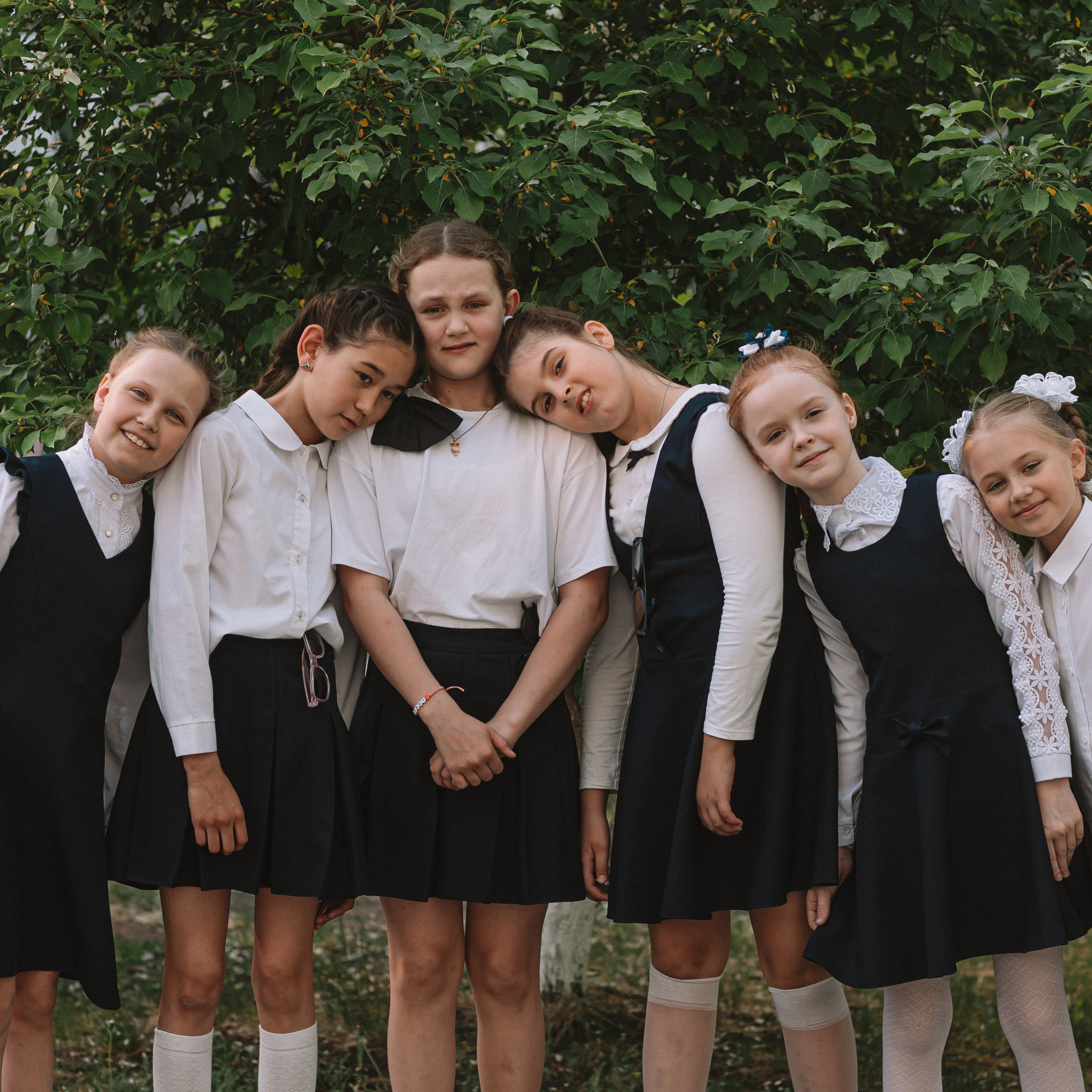 3 класс у школы