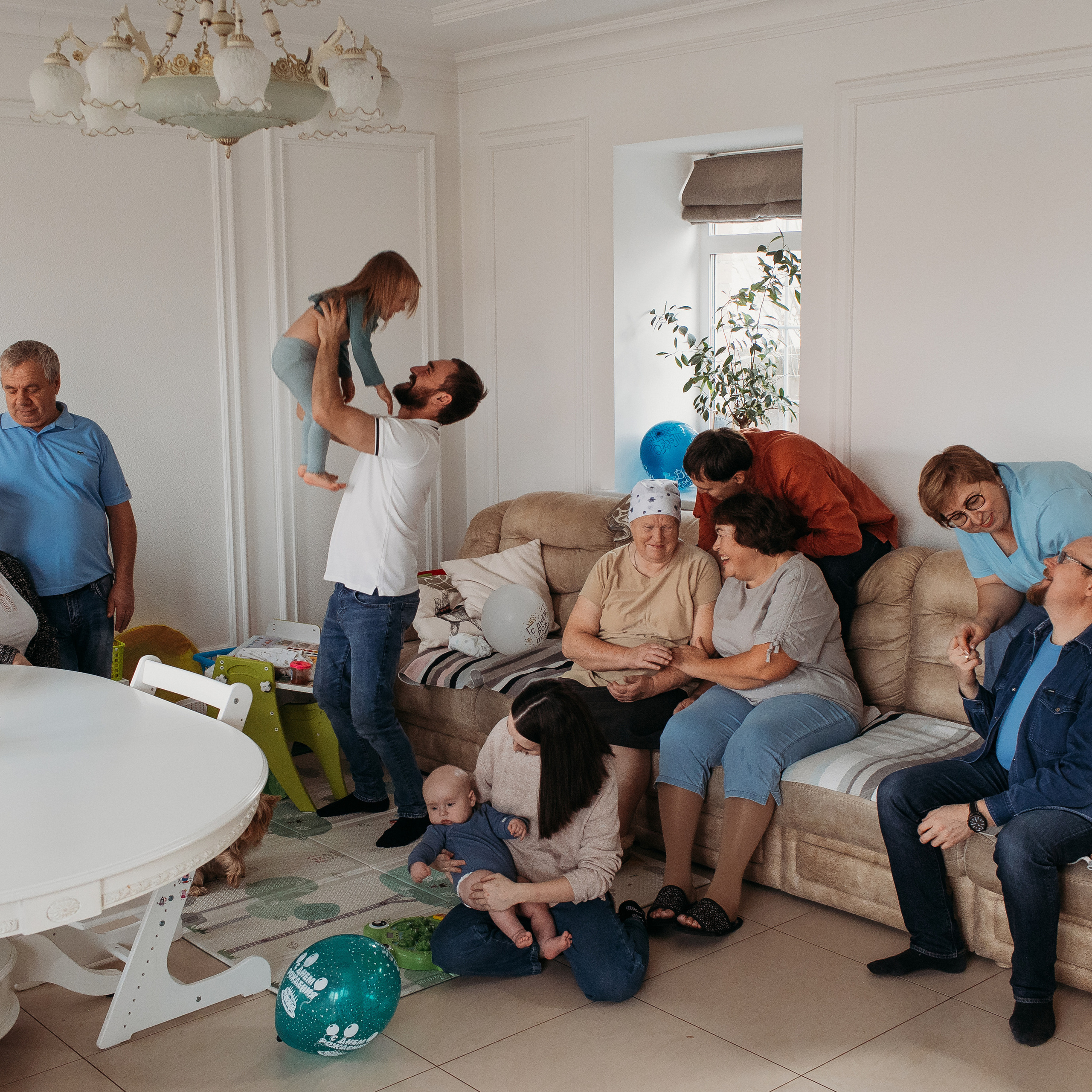 Большая семья