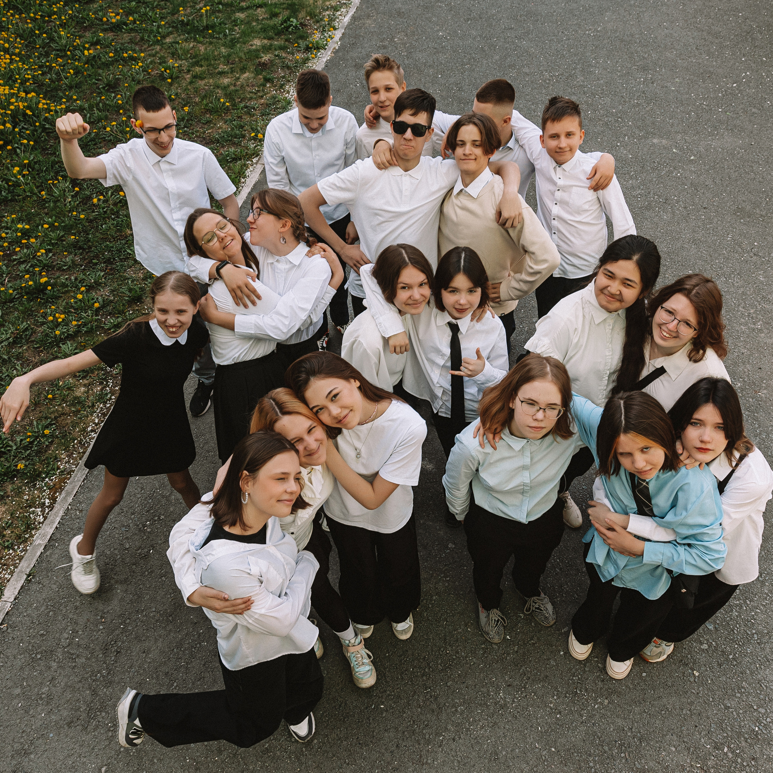 7 класс на улице