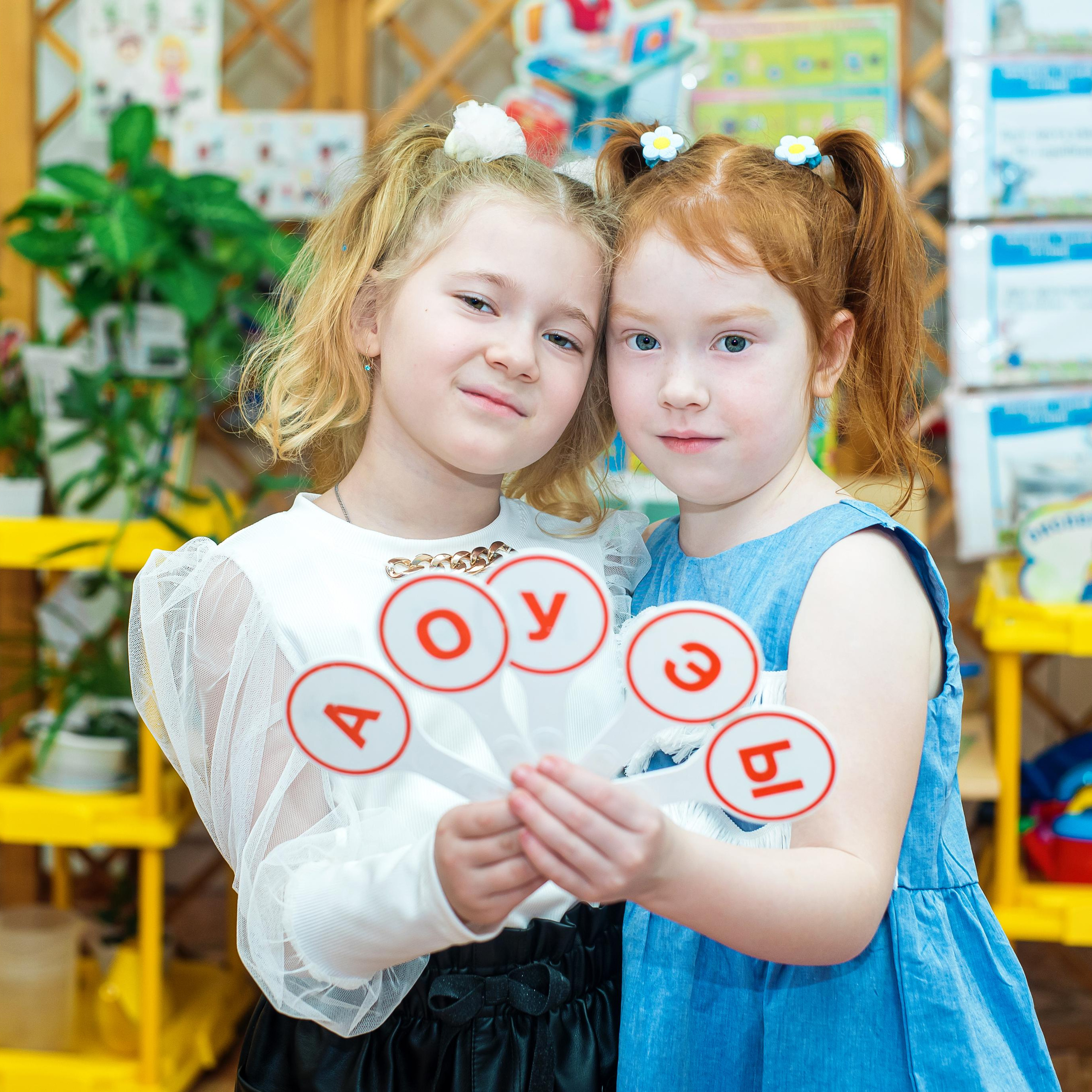 Съёмки в детском саду.