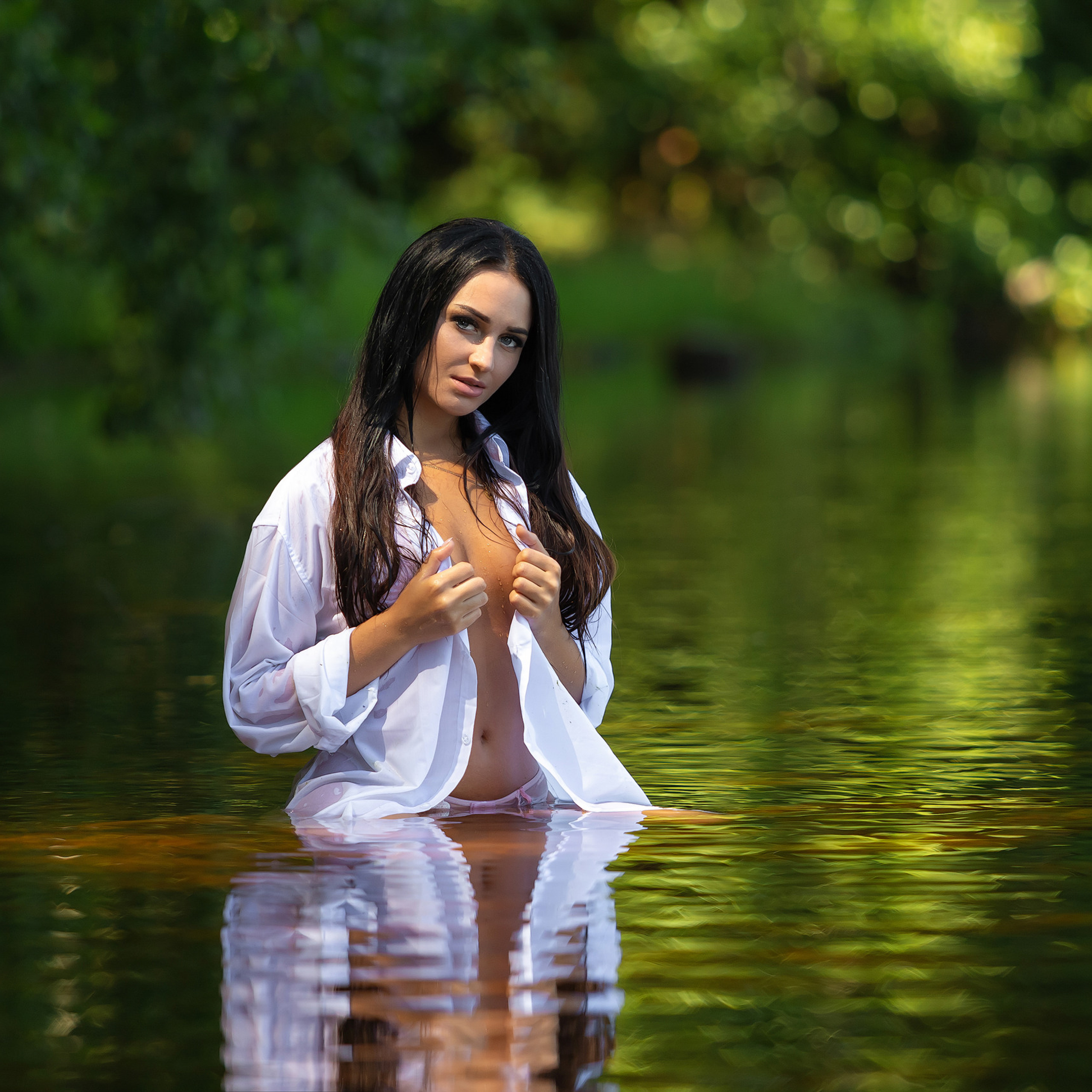 Летнее озеро