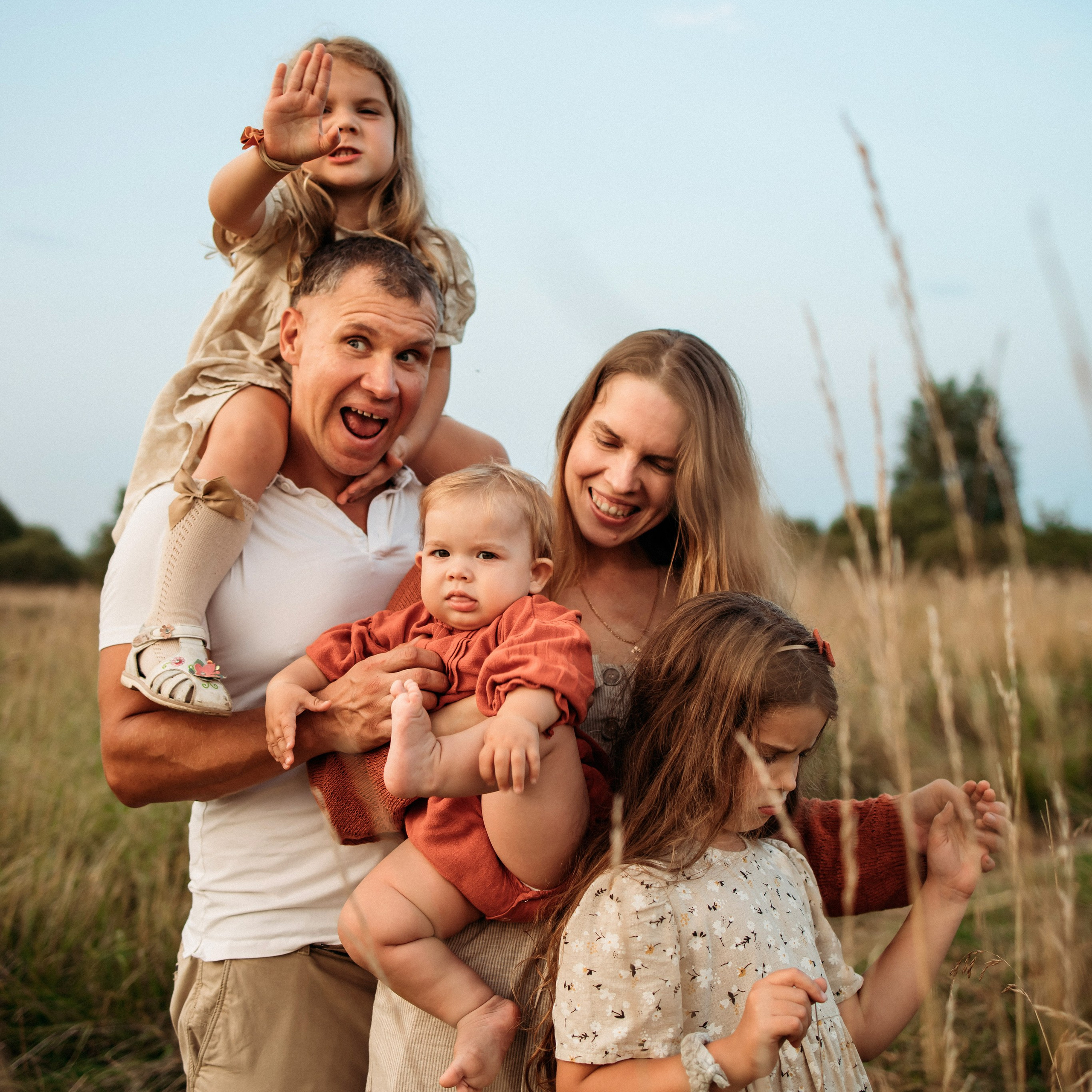 Аня, Геля, Саша, Ярослава