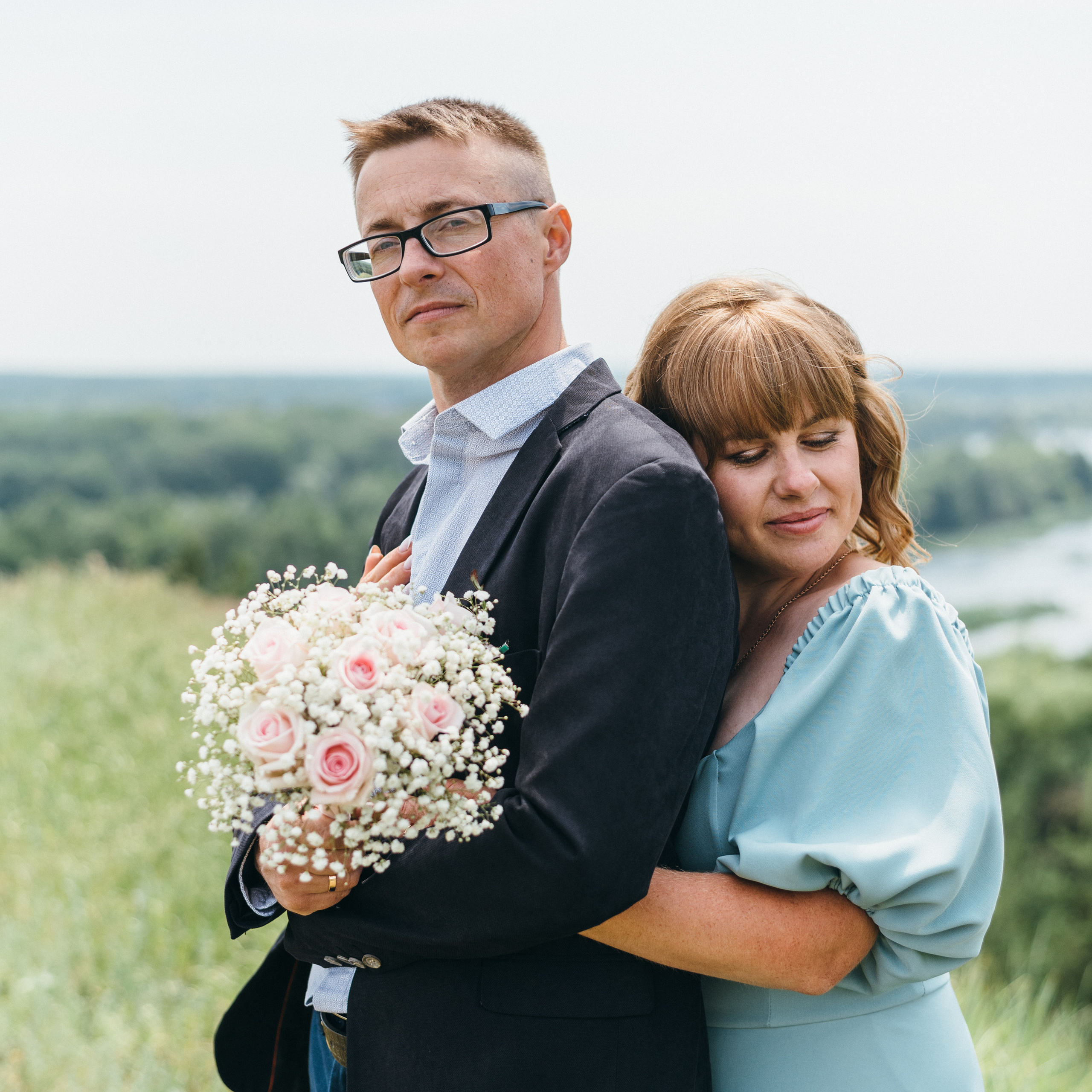 Свадебная прогулка в Рамони. Свадебный фотограф — фотограф на свадьбу в Воронеже — Свадебное фото