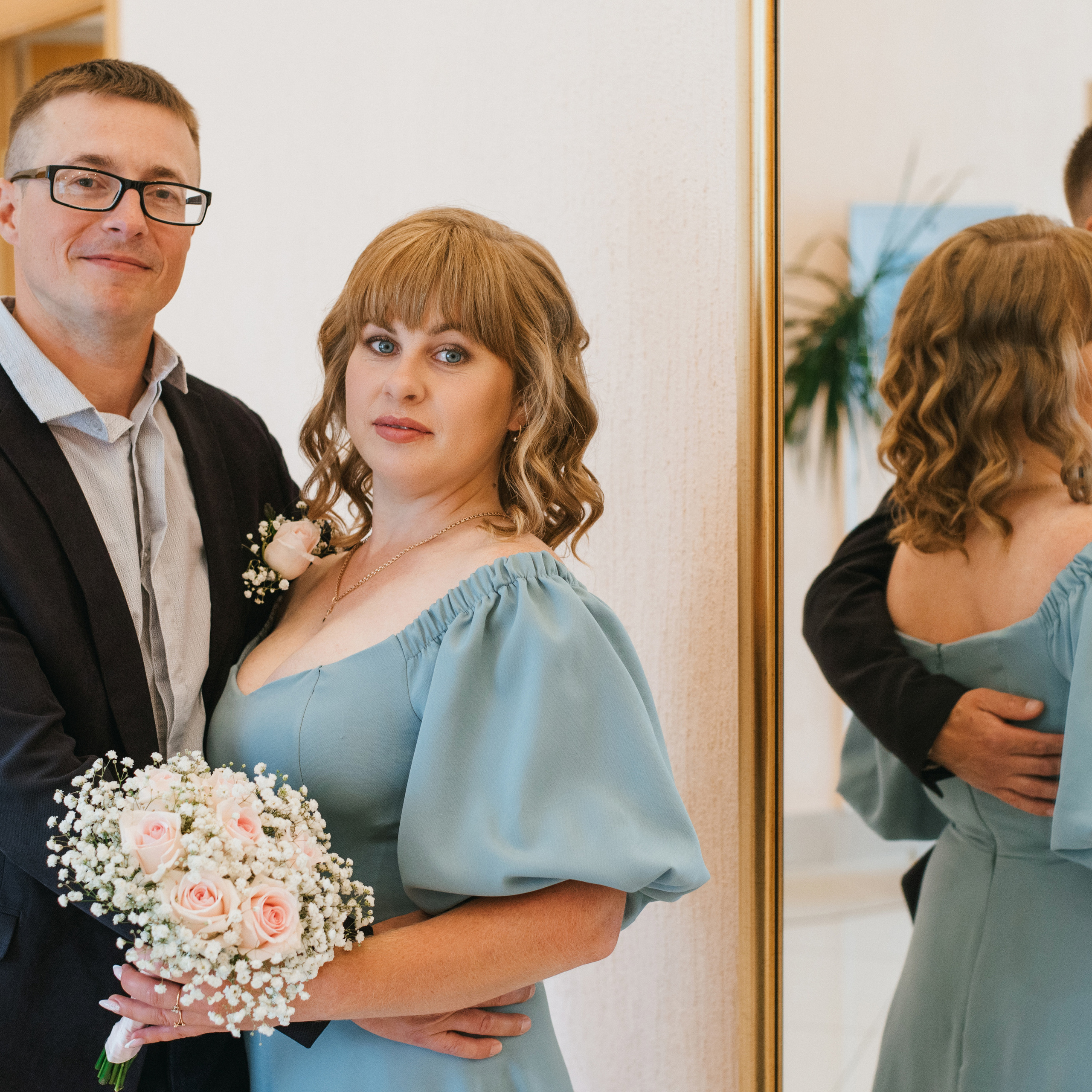 Свадебная прогулка в Рамони. Свадебный фотограф — фотограф на свадьбу в Воронеже — Свадебное фото
