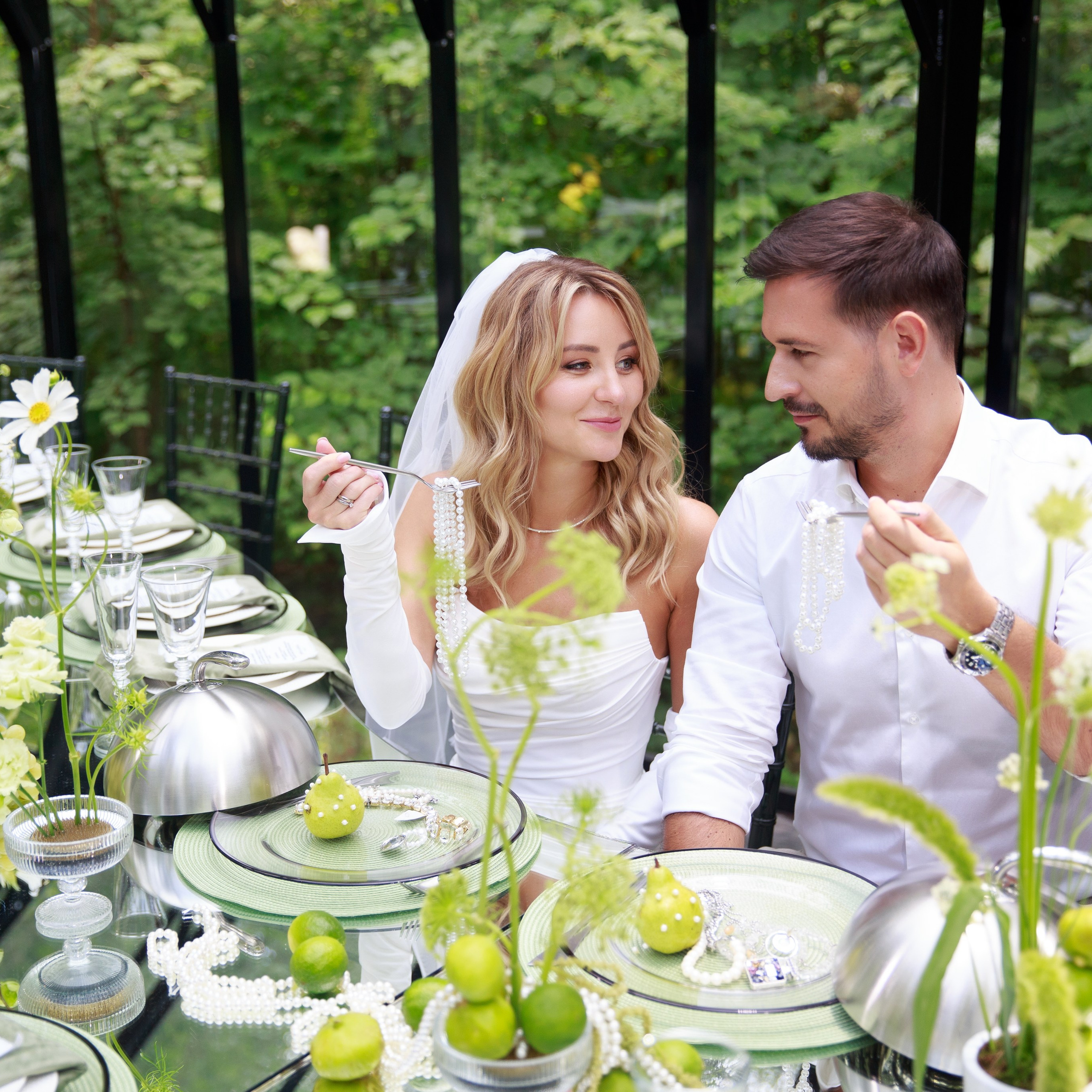 Элегантная летняя свадьба Галины и Дмитрия