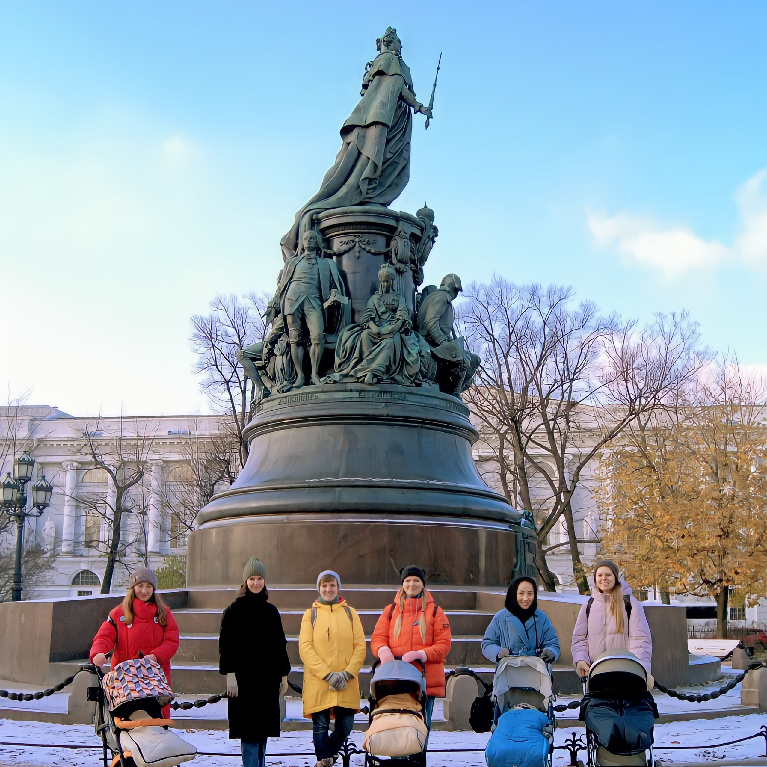 Экскурсия на улице