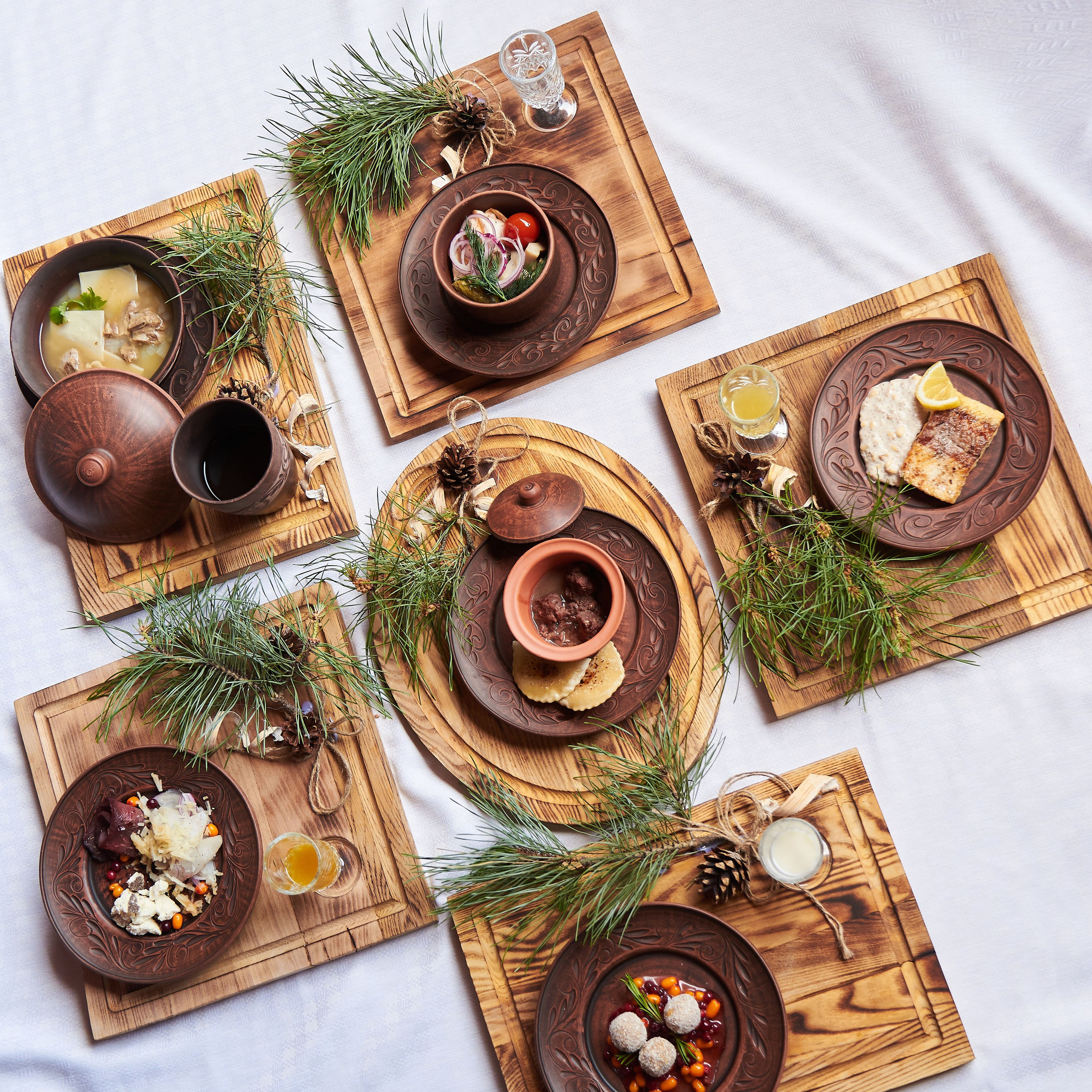 Меню для отеля «Марьин остров»