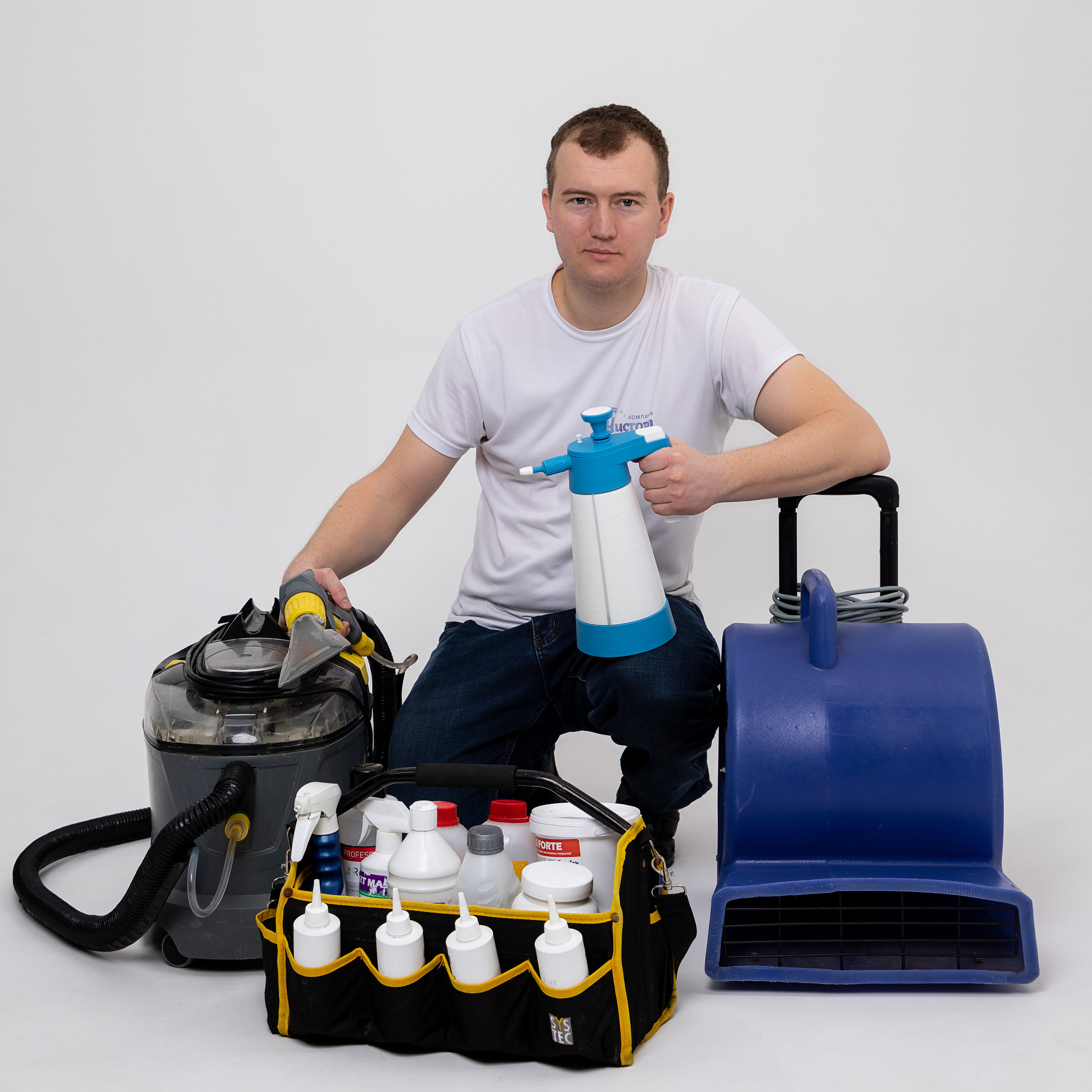 Съемка контента для клирингового агенства «Компания чистоты» город Рыбинск