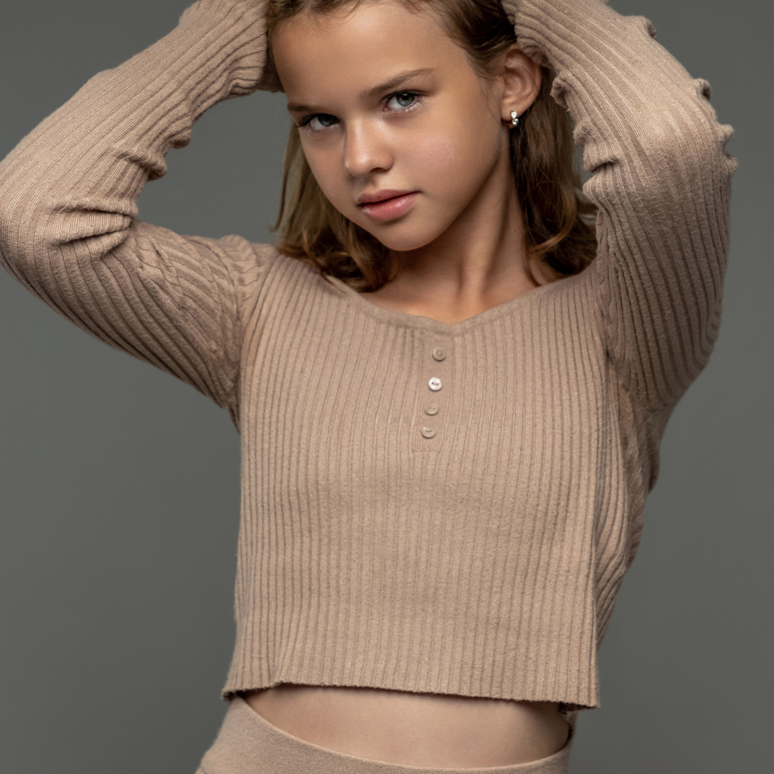 Съёмка участниц конкурса «Юный Мейкапер»