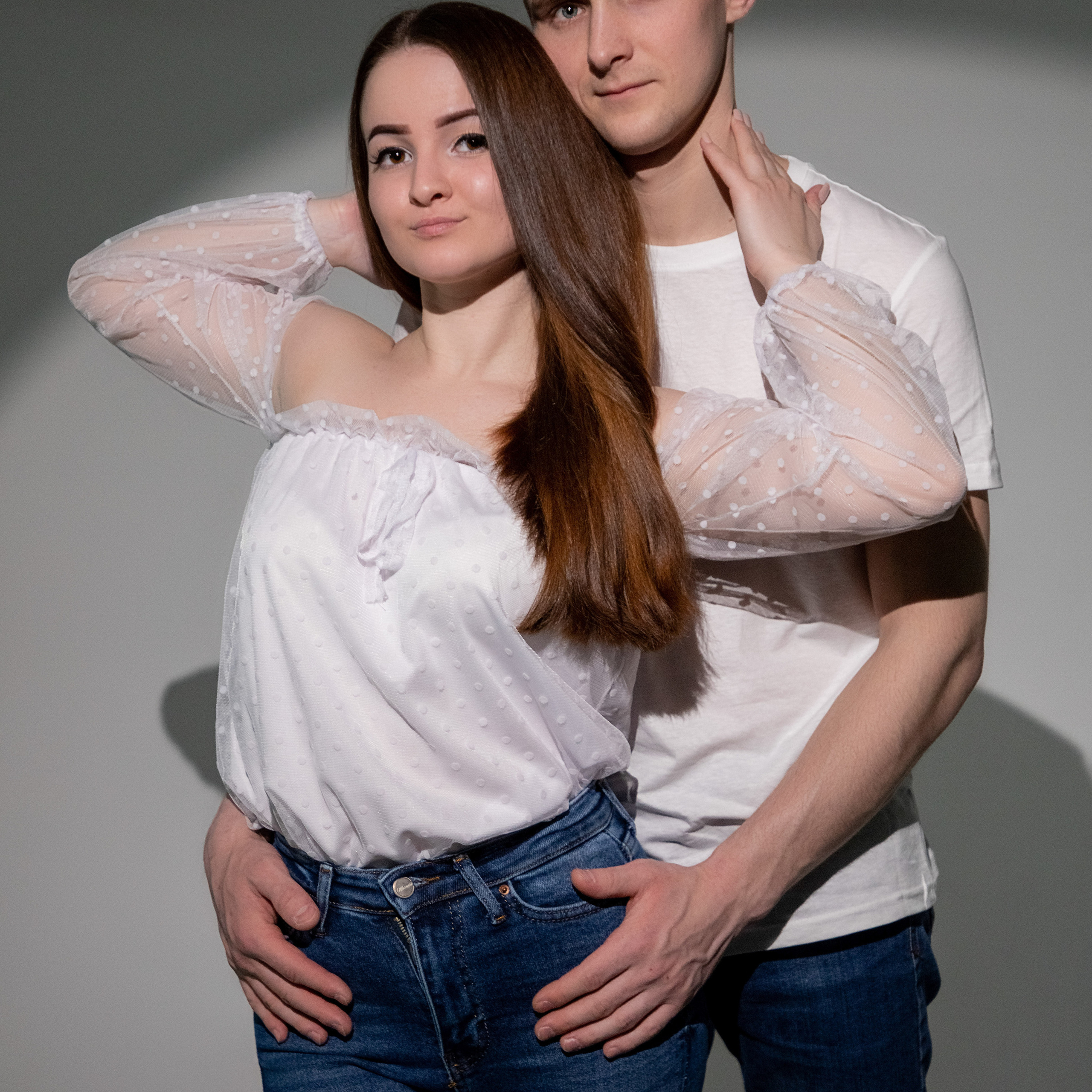 Влюблённая пара Ирина и Дмитрий