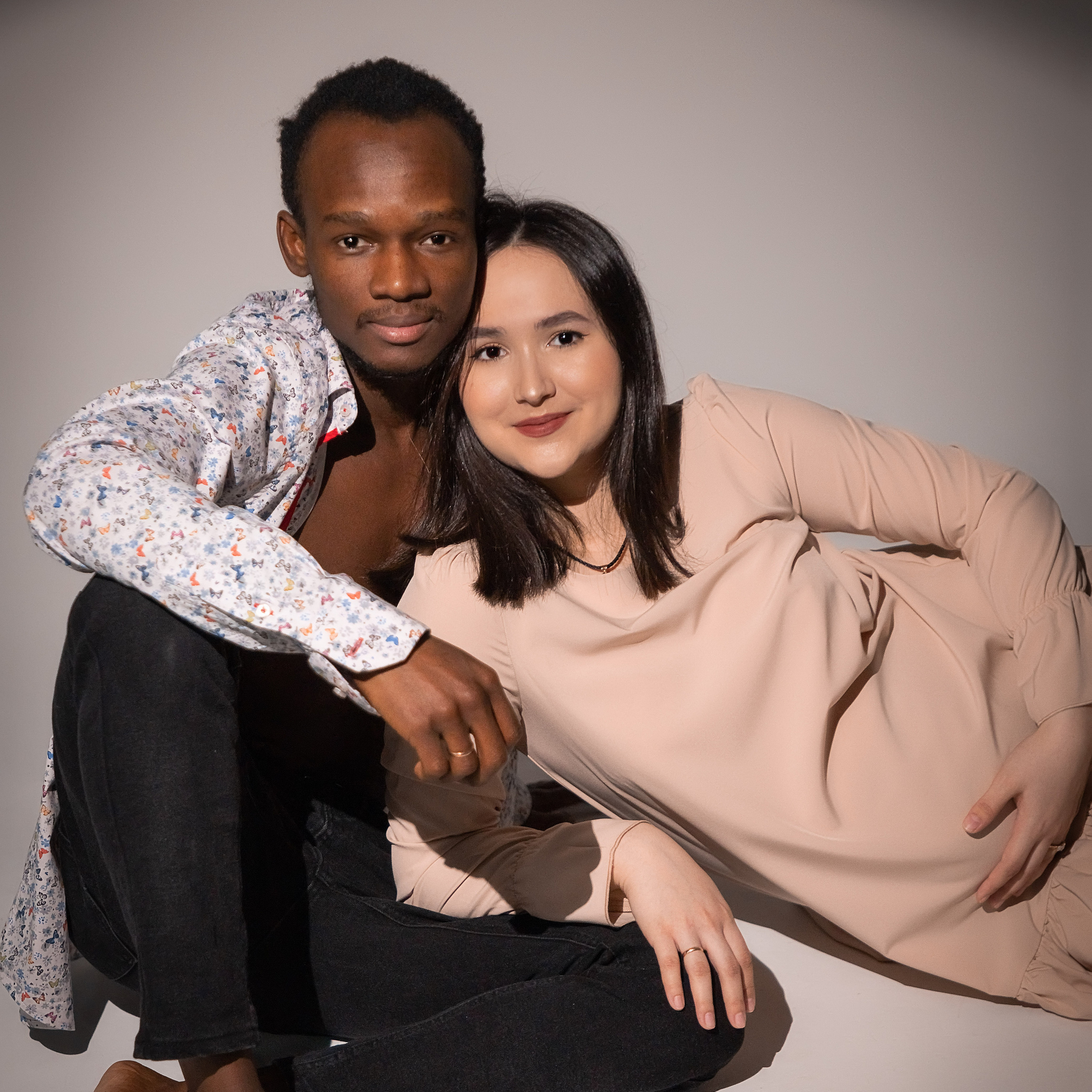 Съёмка пары Регина и Дэвид