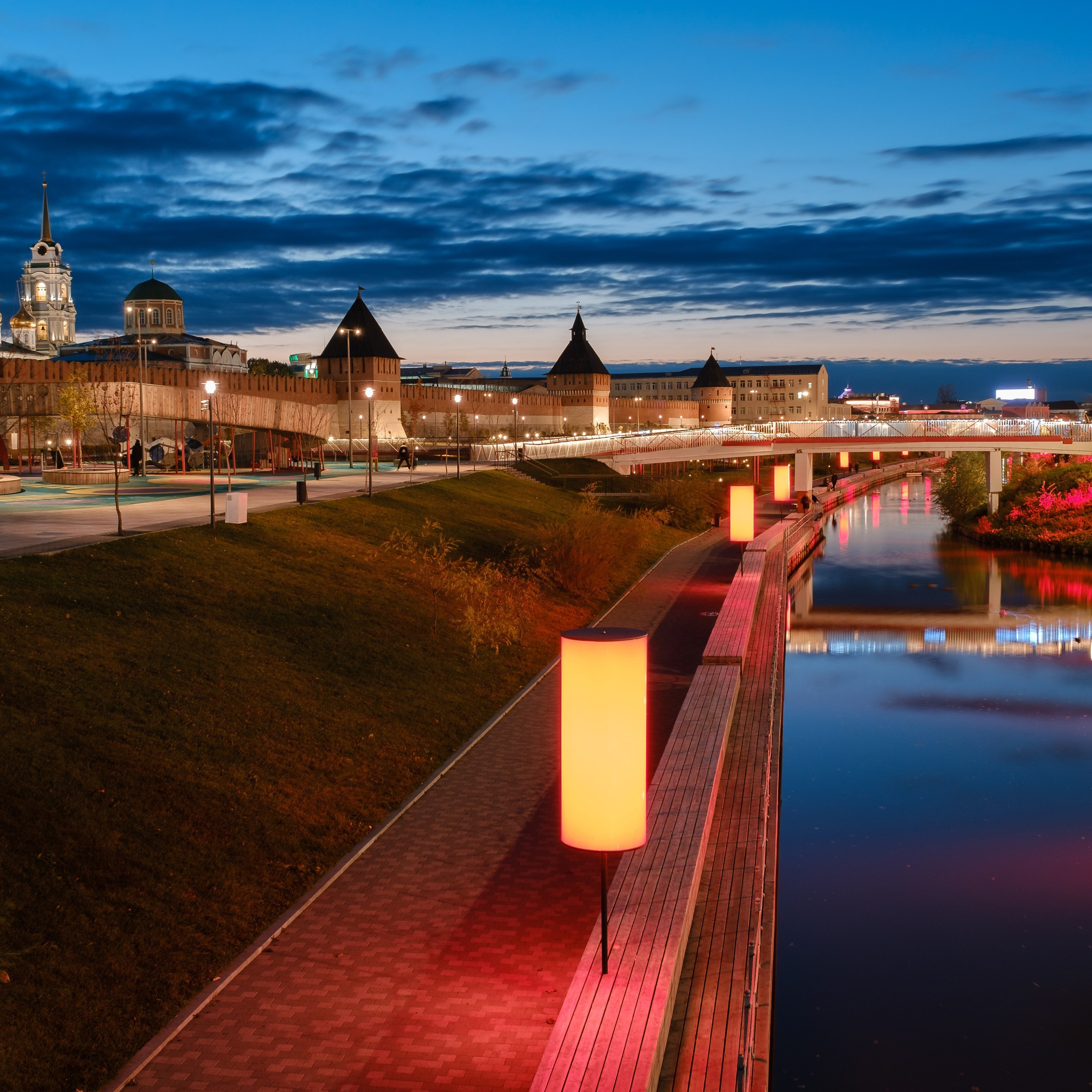 Тульский кремль и Казанская набережная