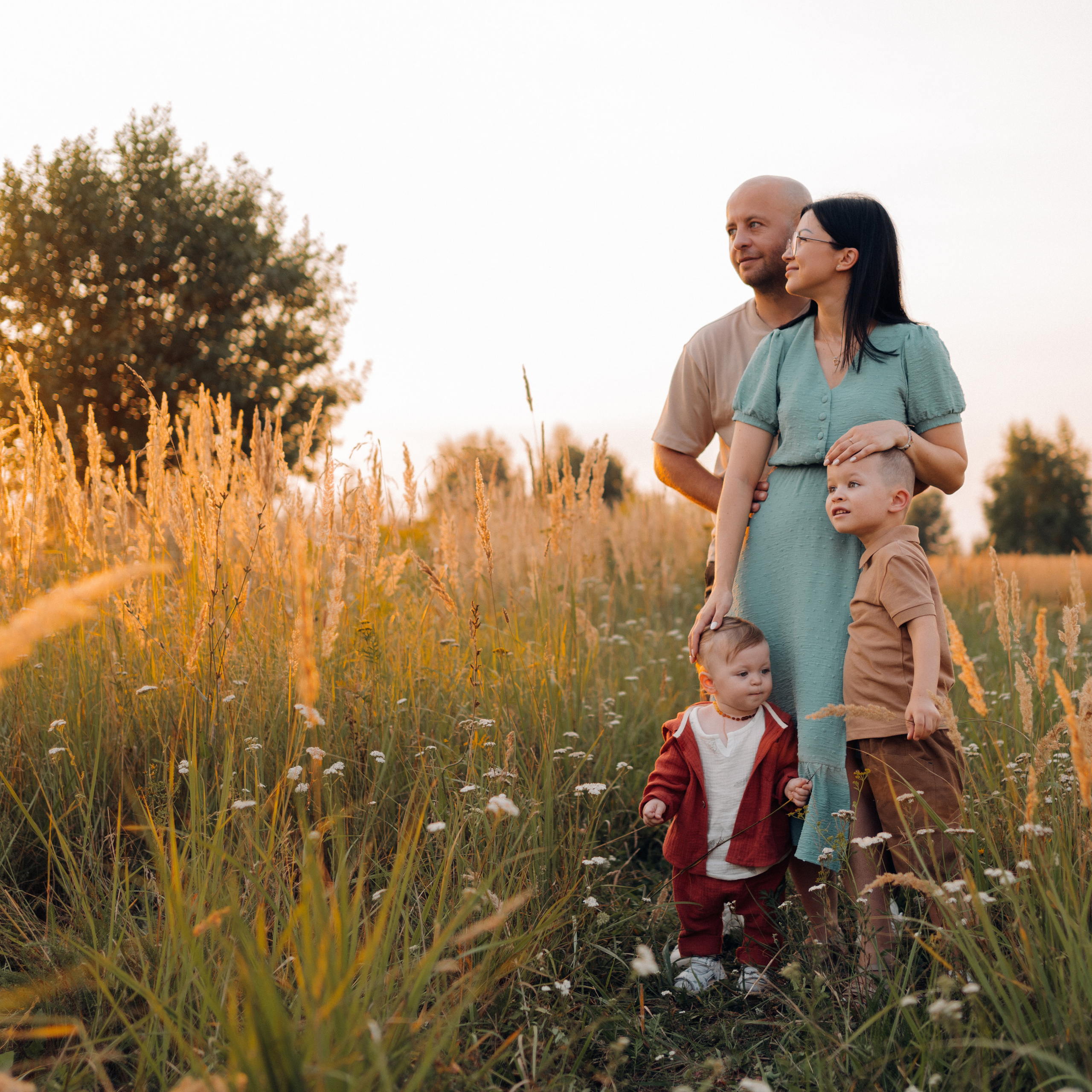 Алексей, Елена, Матвей и&nbsp;Максим