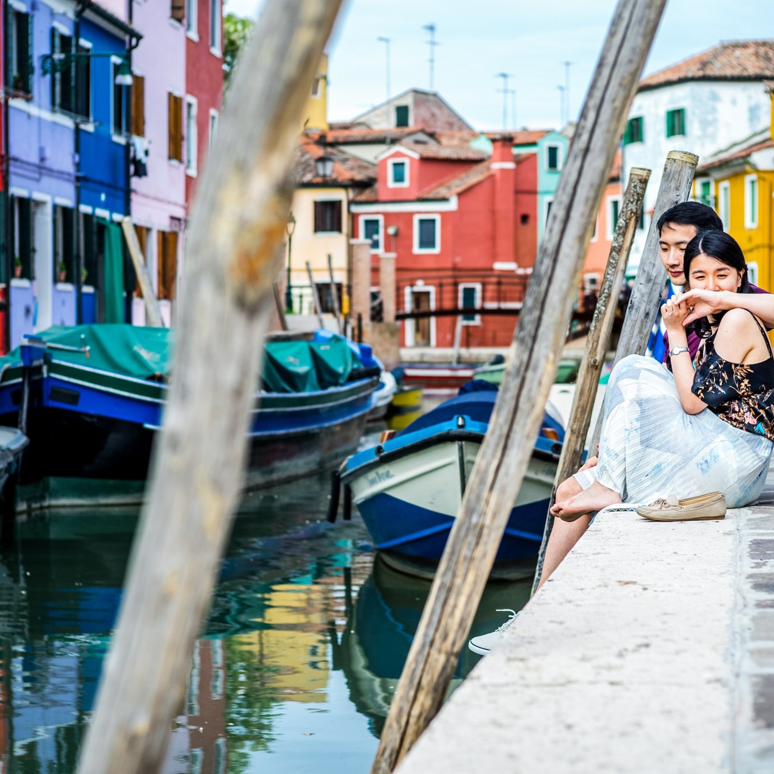 Jiemi and Kevin, Бурано, Италия