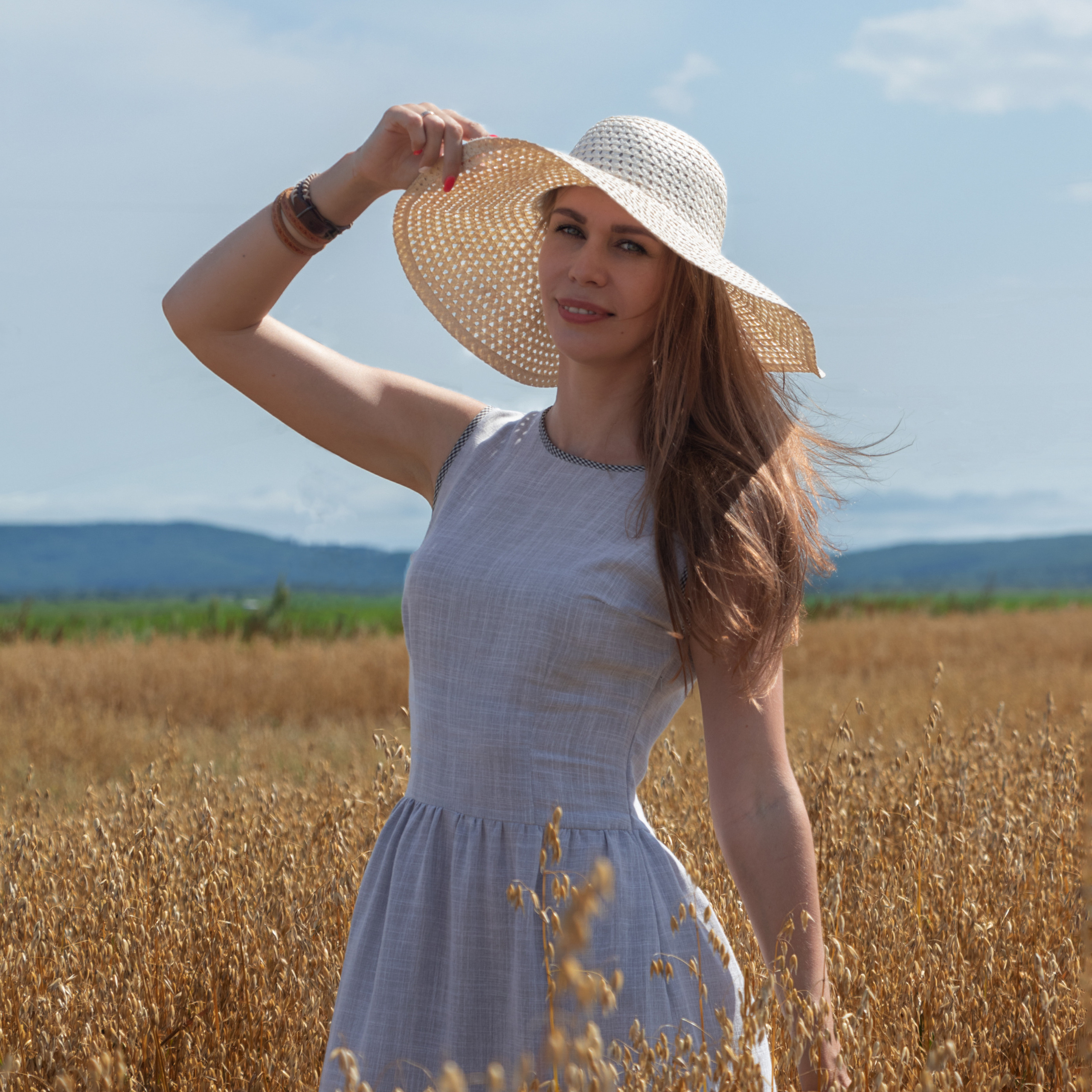 Ольгу тоже поля заманили в свои сети