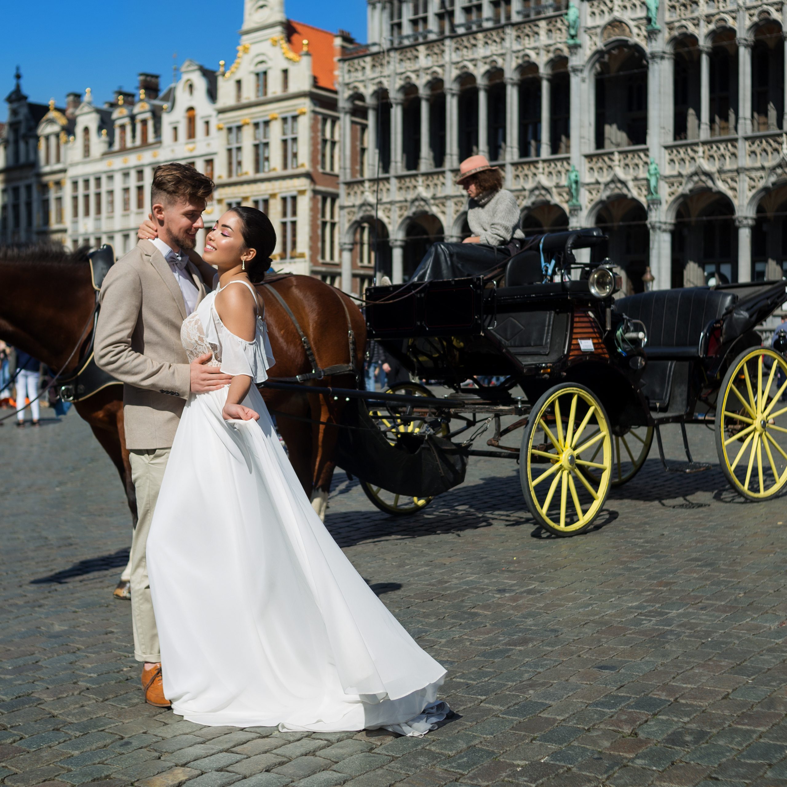 Coralie and Esteban. Brussels