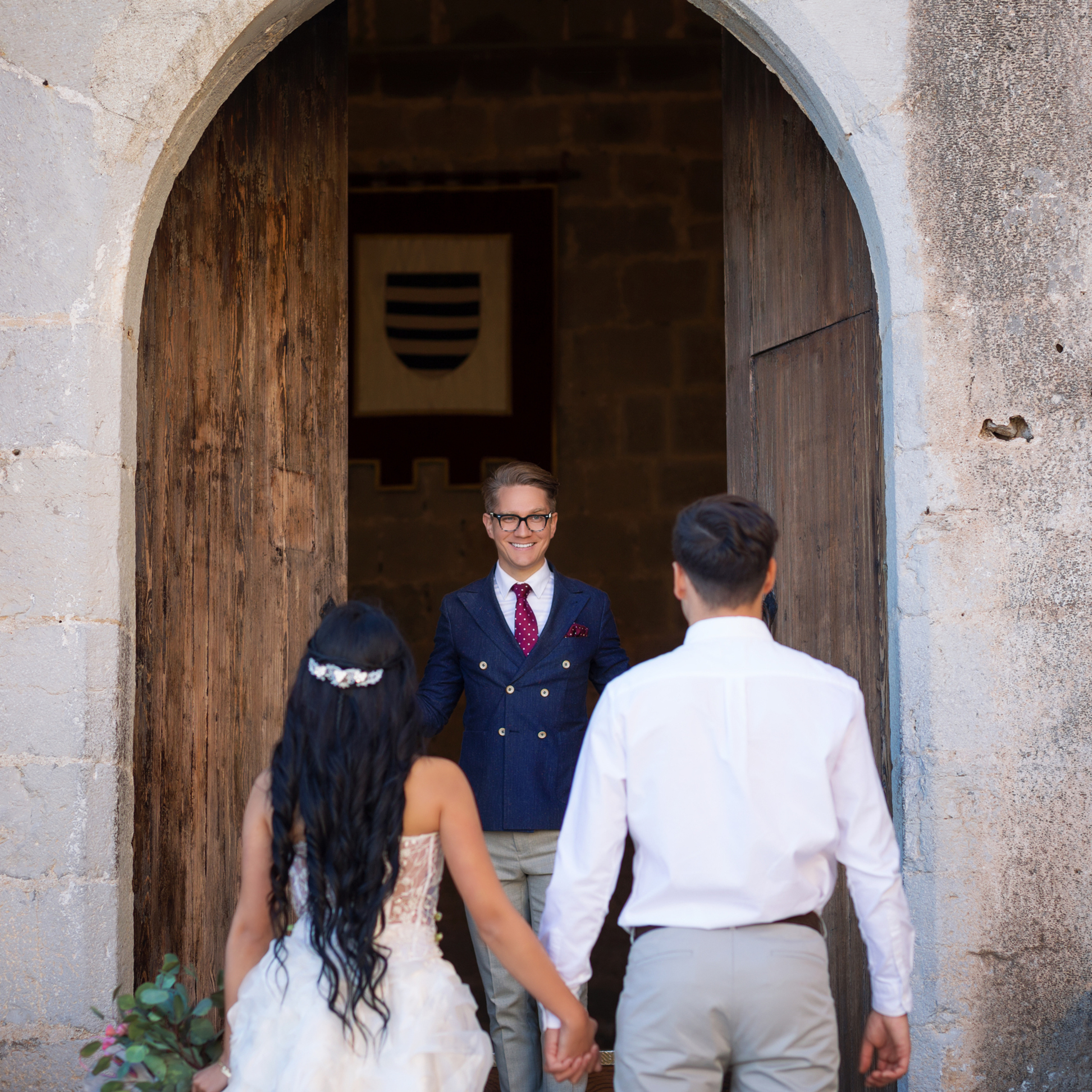 Поли и Гастон. Свадьба в Пенискола, Испания