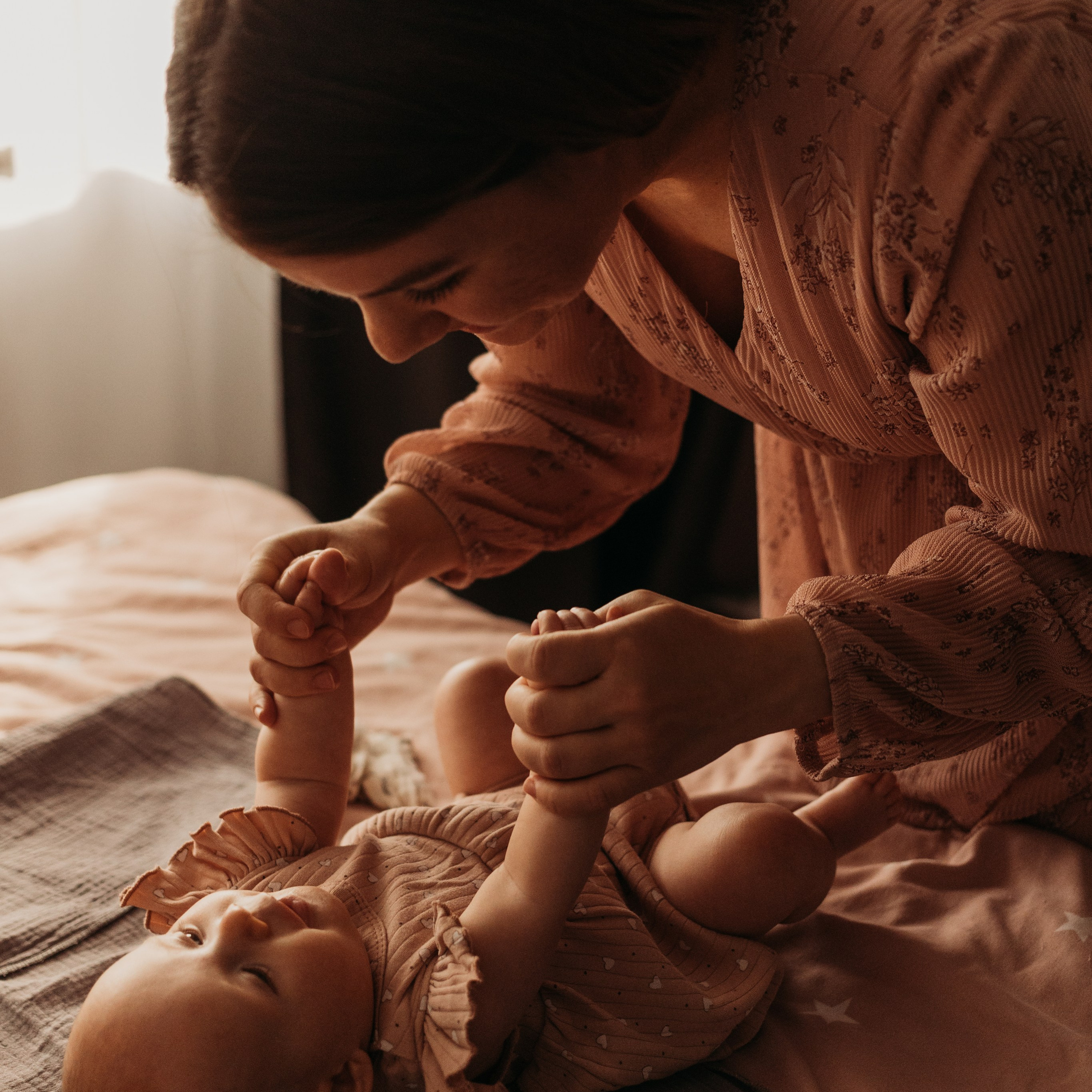 Домашняя съемка — Антонине 4 месяца