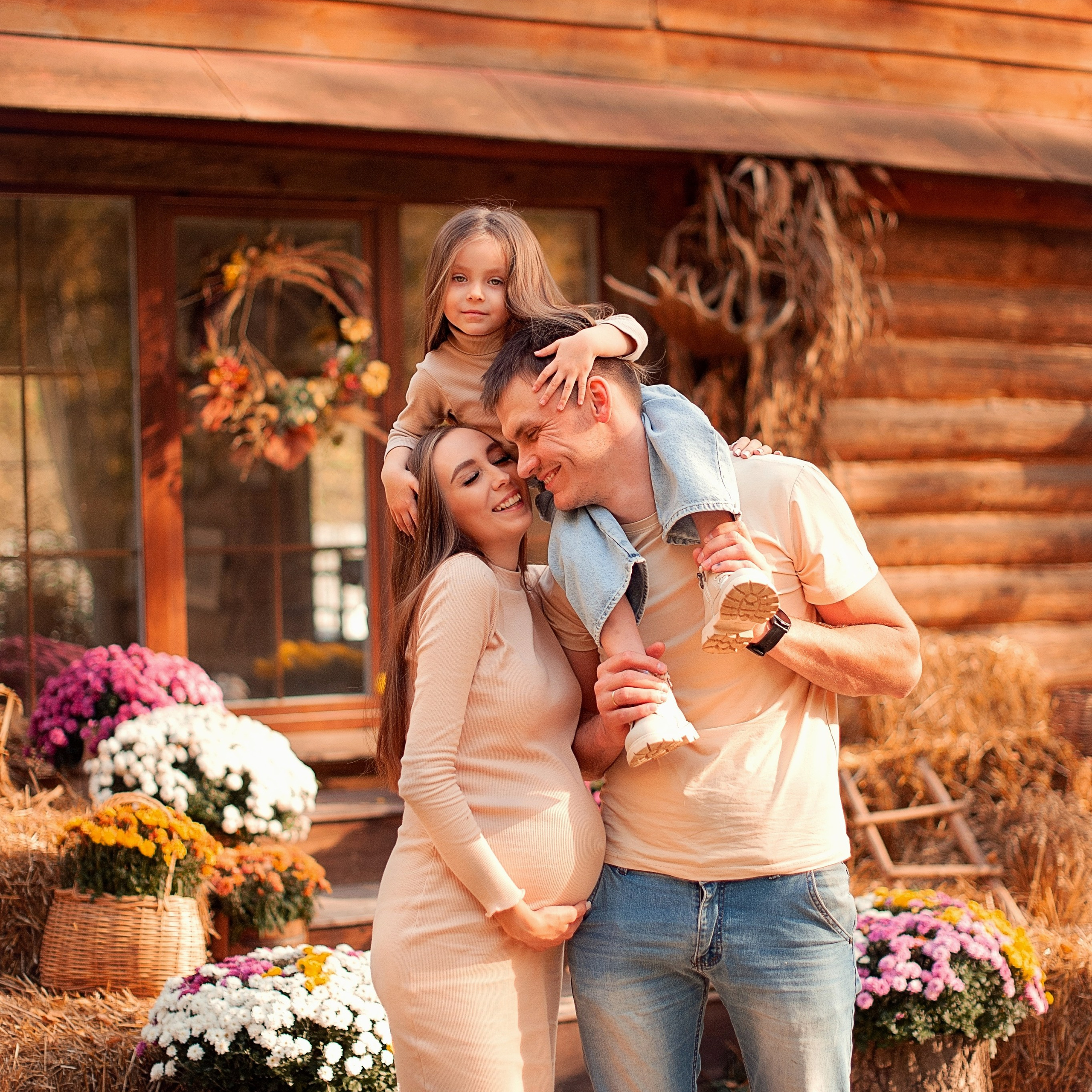 Валерий, Кристина и Мия