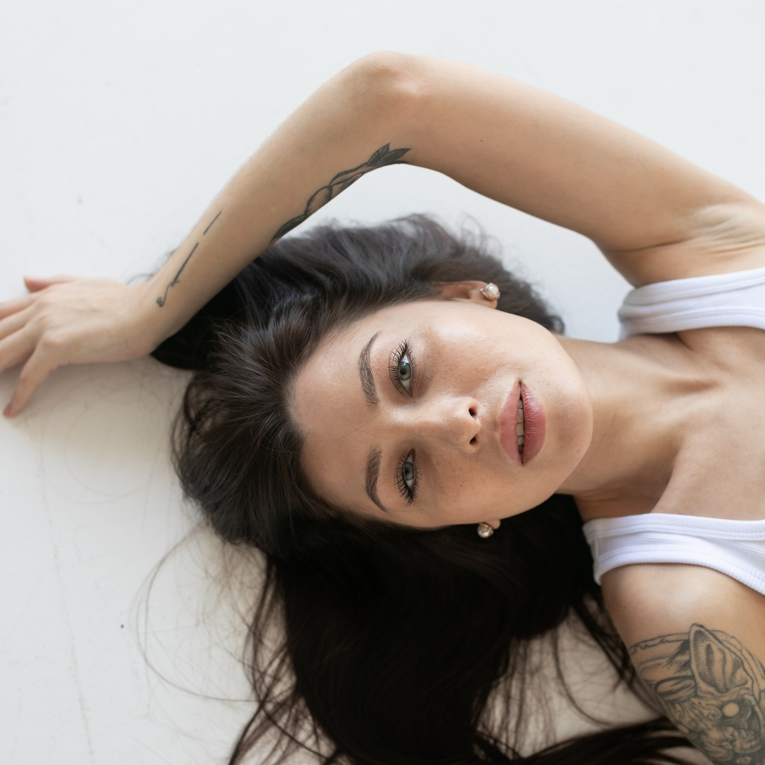 Лена. Естественный свет. Циклорама. Нюд.