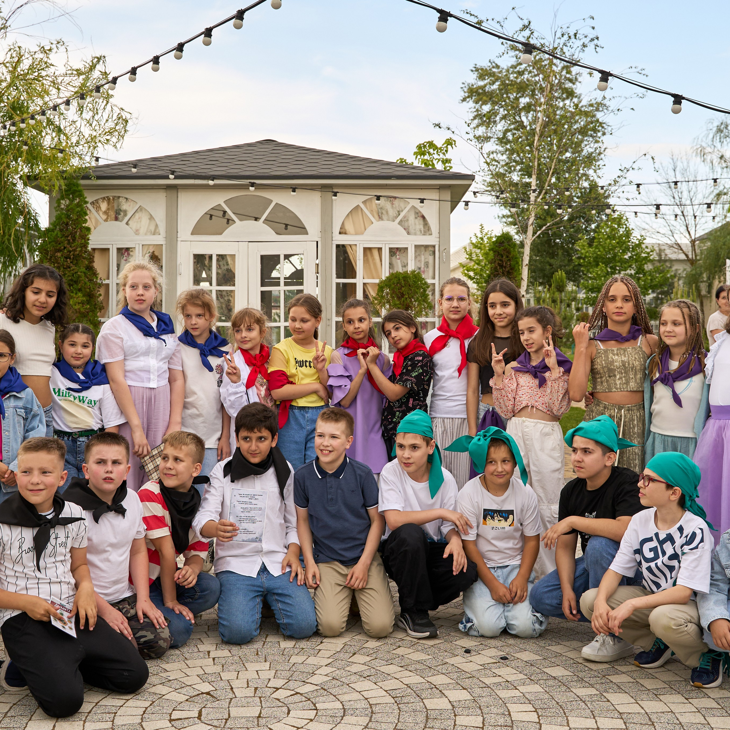 Квиз-игра. Дети. Репортаж.