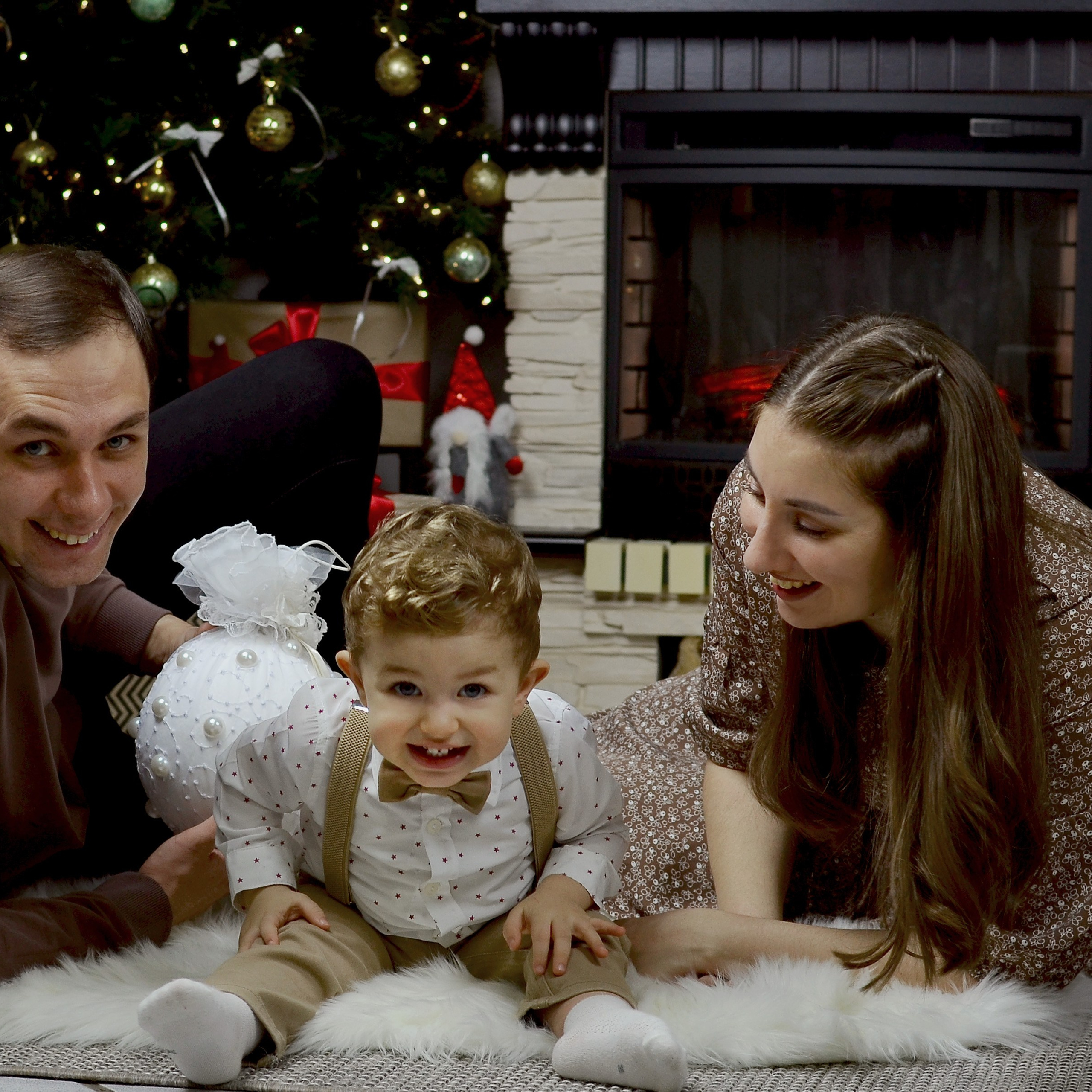 Озорная Новогодняя фотосессия